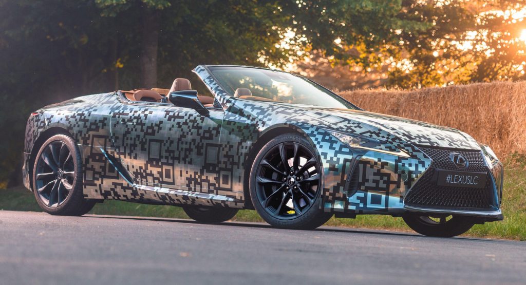  It Is Alive: Lexus Shows Off Thinly Veiled LC Convertible Prototype