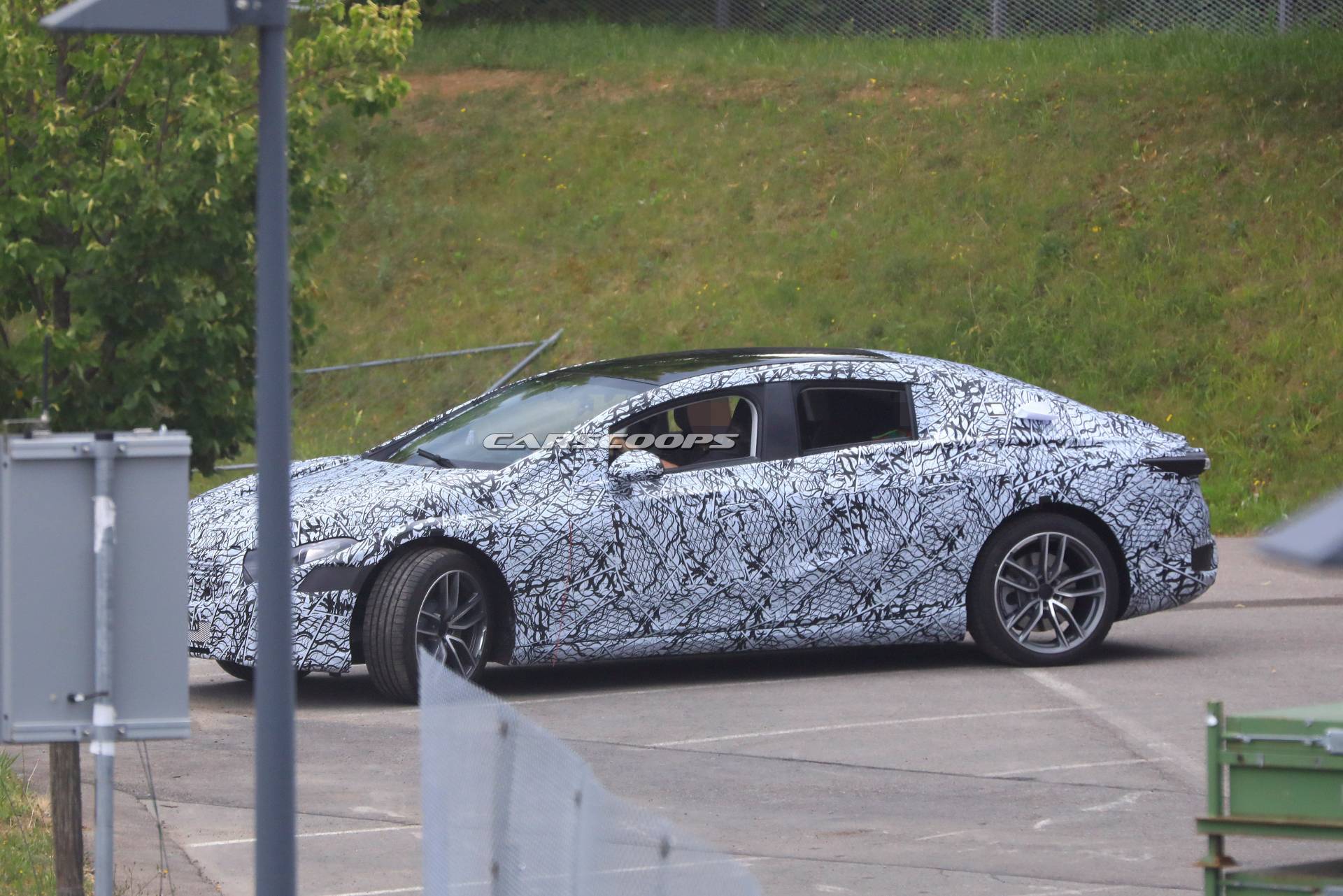 2021 Mercedes EQS Electric Flagship Shows Production Body, Should Porsche Taycan Worry?