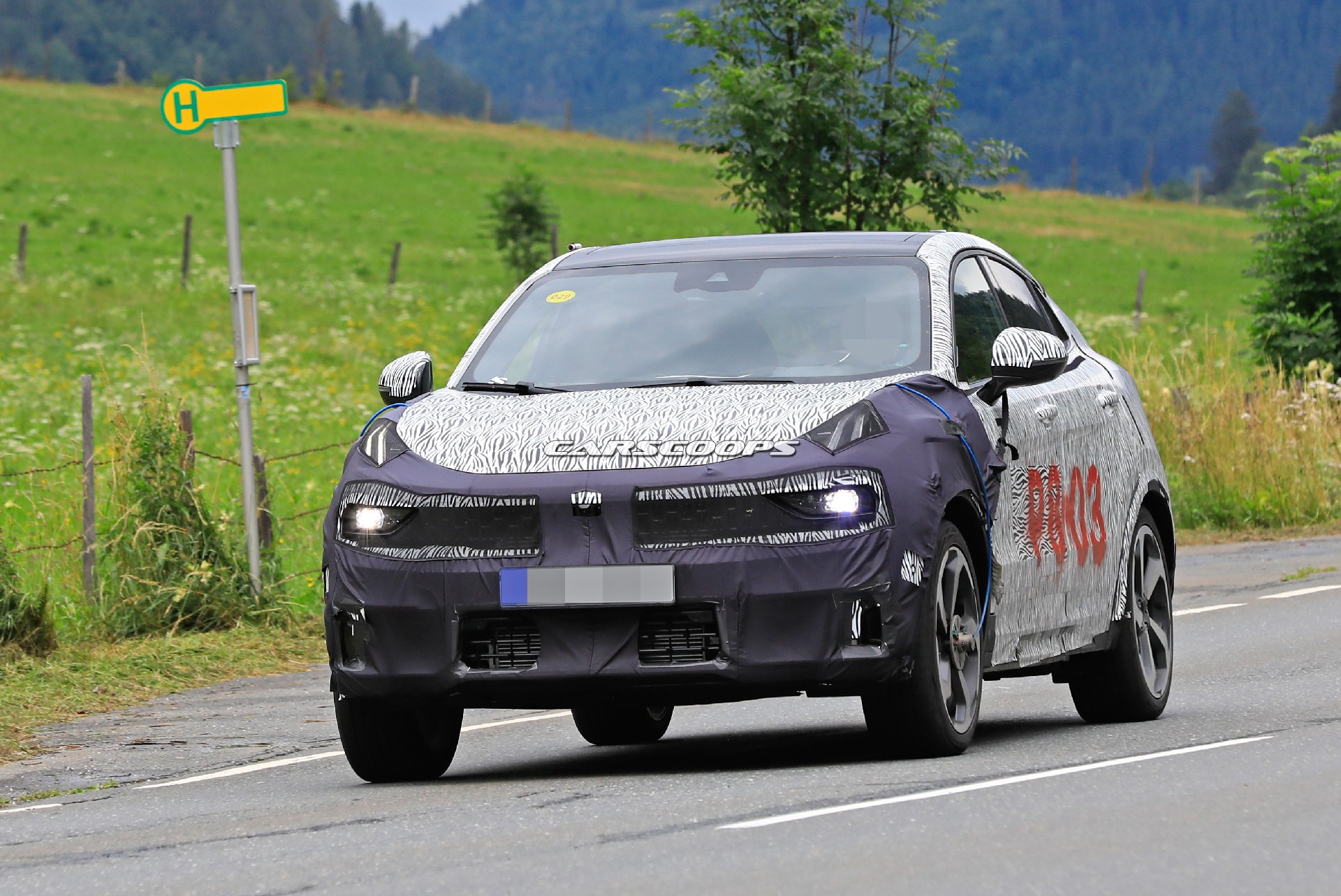 Lynk & Co 05 Loses Some Camo While Conducting Testing In The Alps