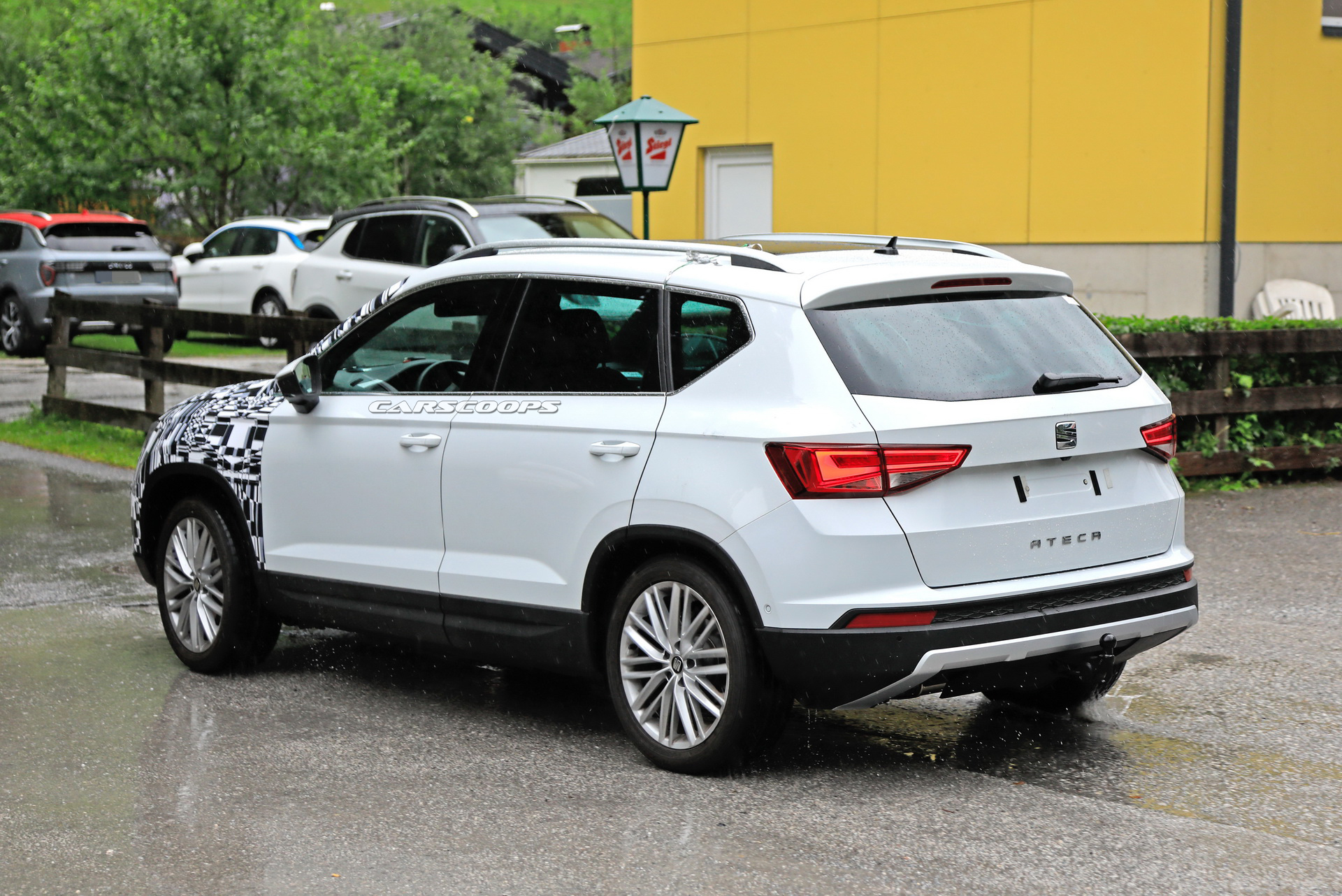 2020 Seat Ateca Facelift Makes Its Spy Debut Hiding A Subtle Design Refresh