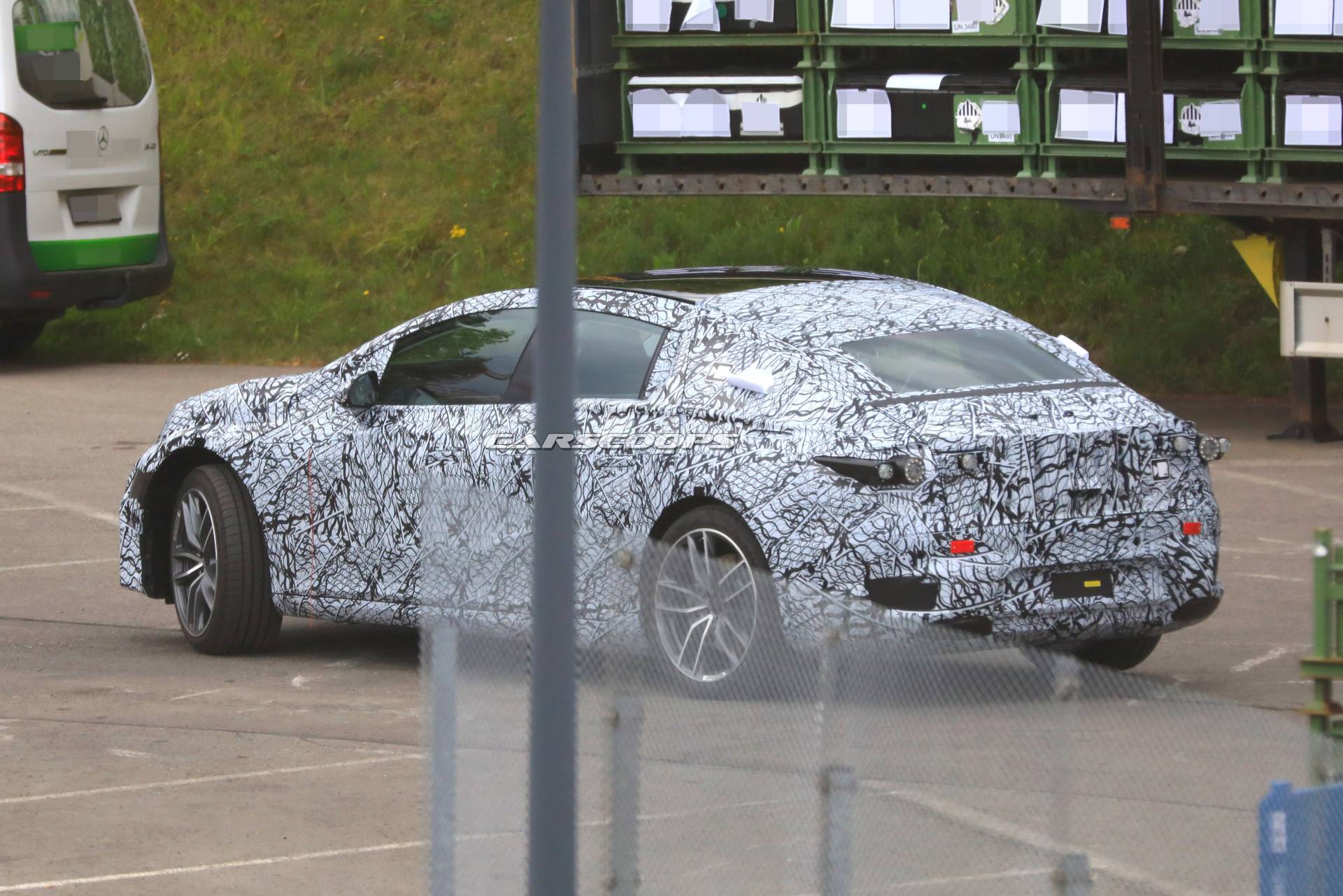 2021 Mercedes EQS Electric Flagship Shows Production Body, Should Porsche Taycan Worry?