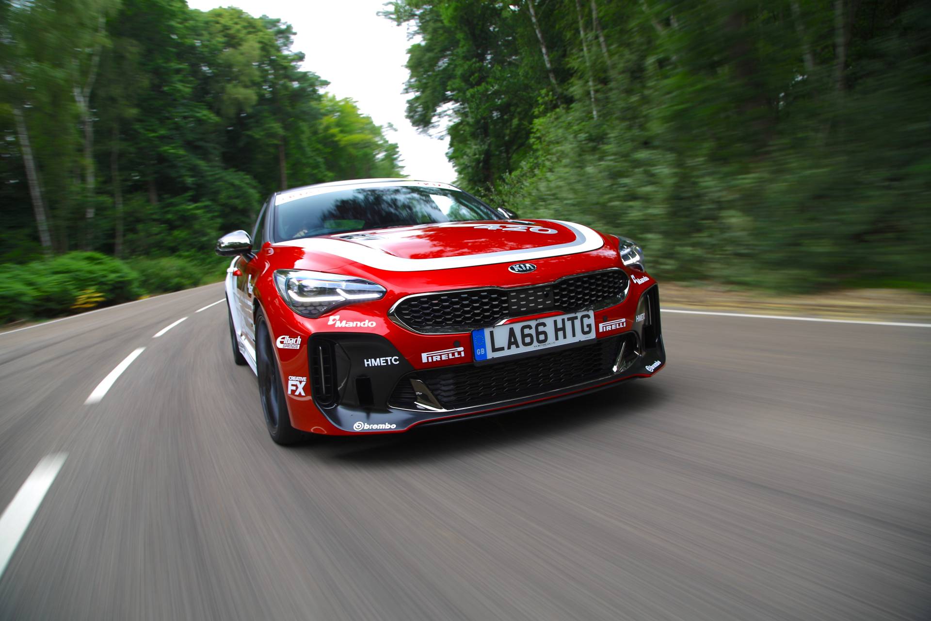 Kia Creates A 422 HP Stinger GT420 “Track Day Monster” After Saving It From The Crusher