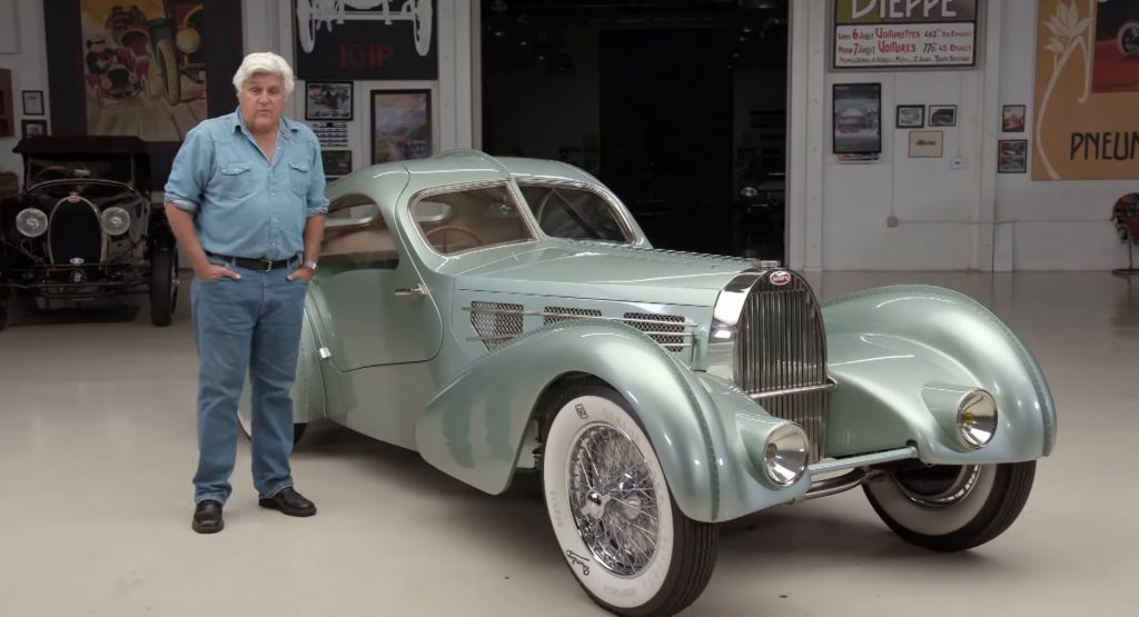  Jaw-Dropping Bugatti Aerolithe Concept Pays A Visit To Jay Leno