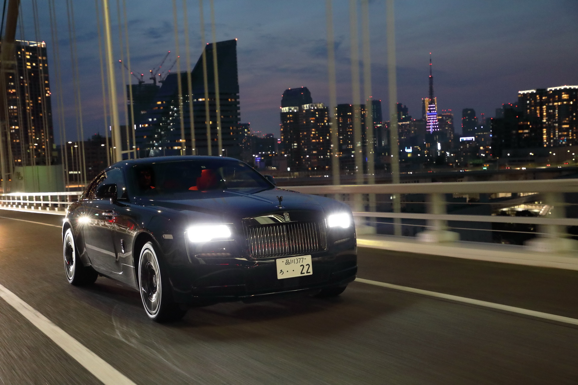Rolls-Royce Black Badge Models Take Over The Streets Of Tokyo