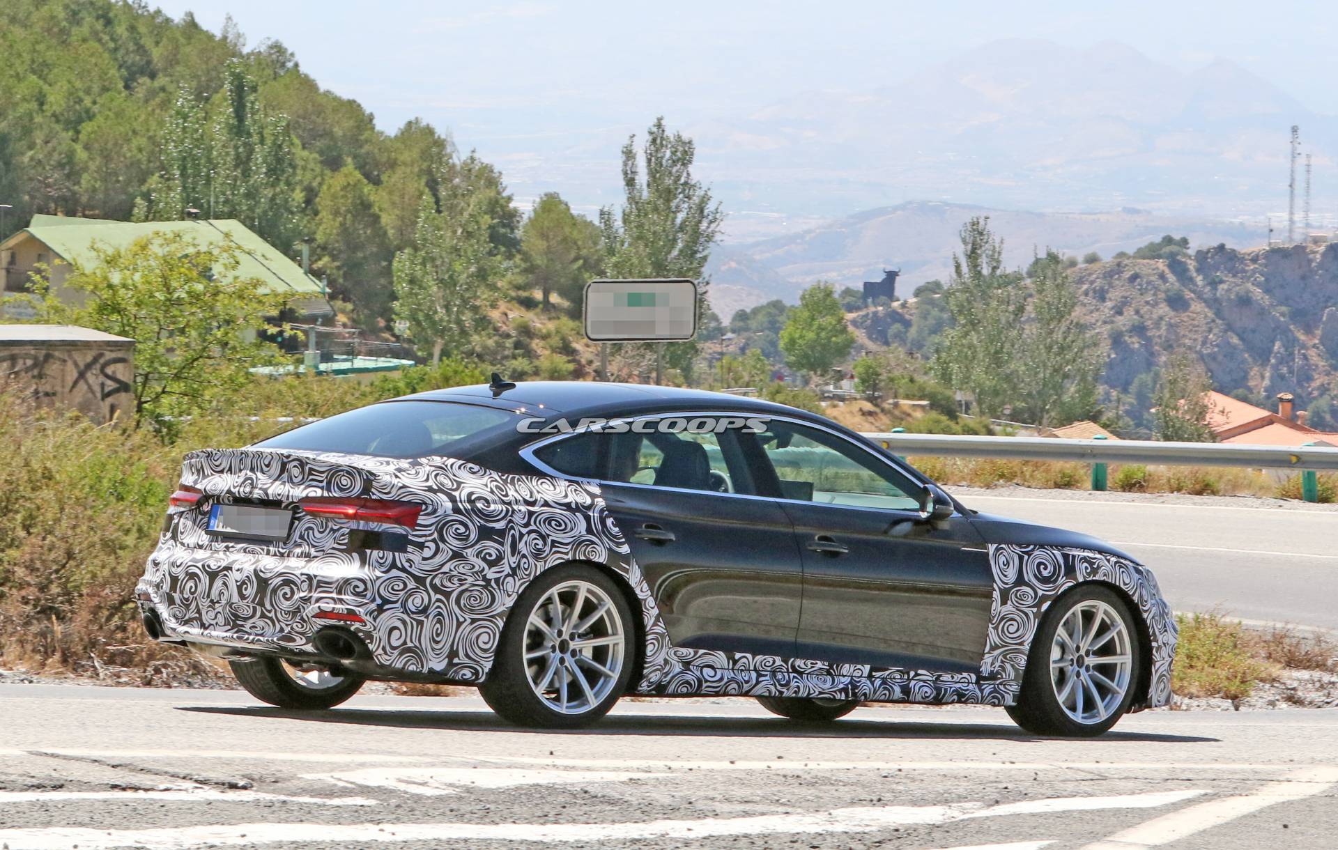 Audi Sport Wastes No Time As Facelifted RS5 Sportback Begins Testing