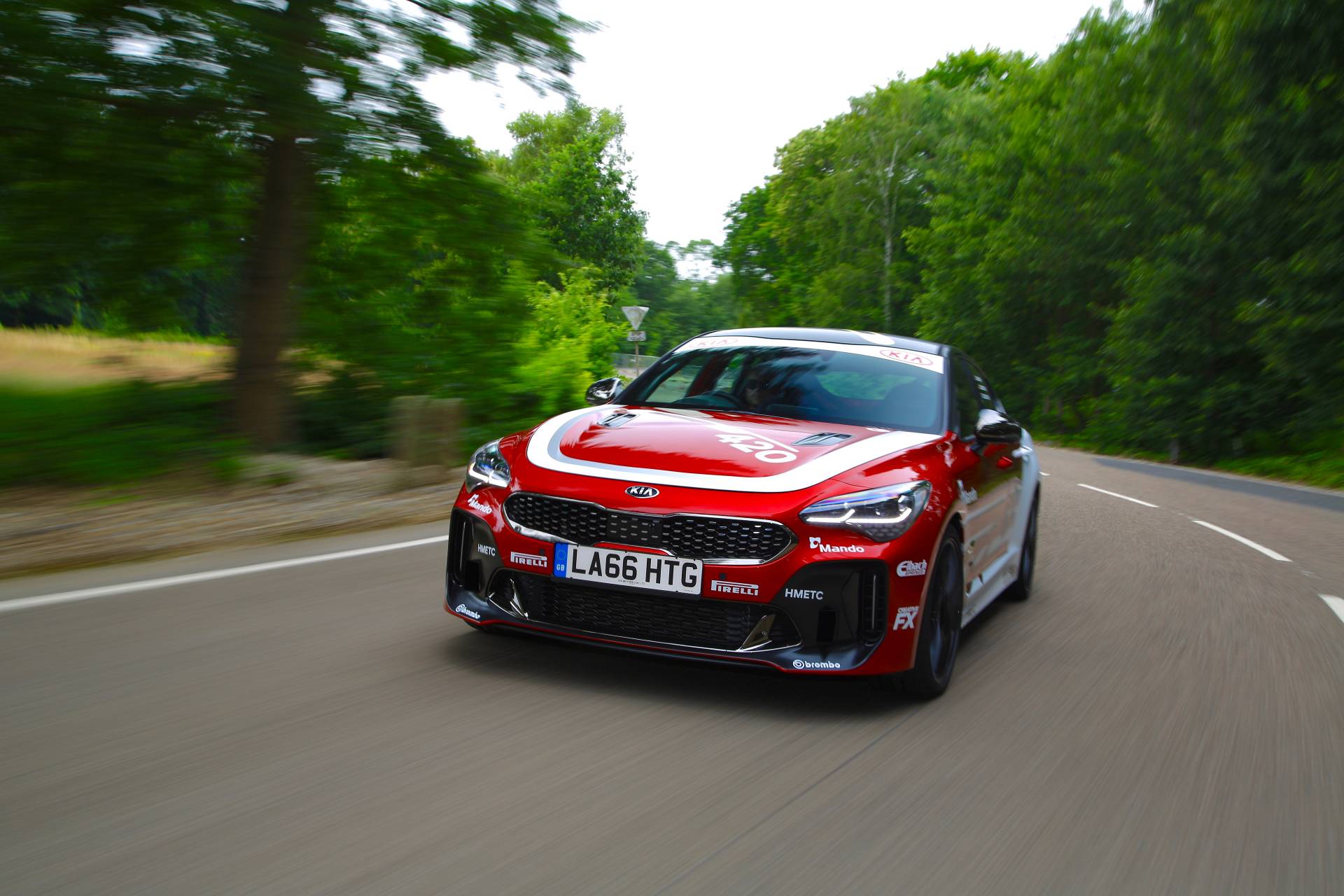 Kia Creates A 422 HP Stinger GT420 “Track Day Monster” After Saving It From The Crusher