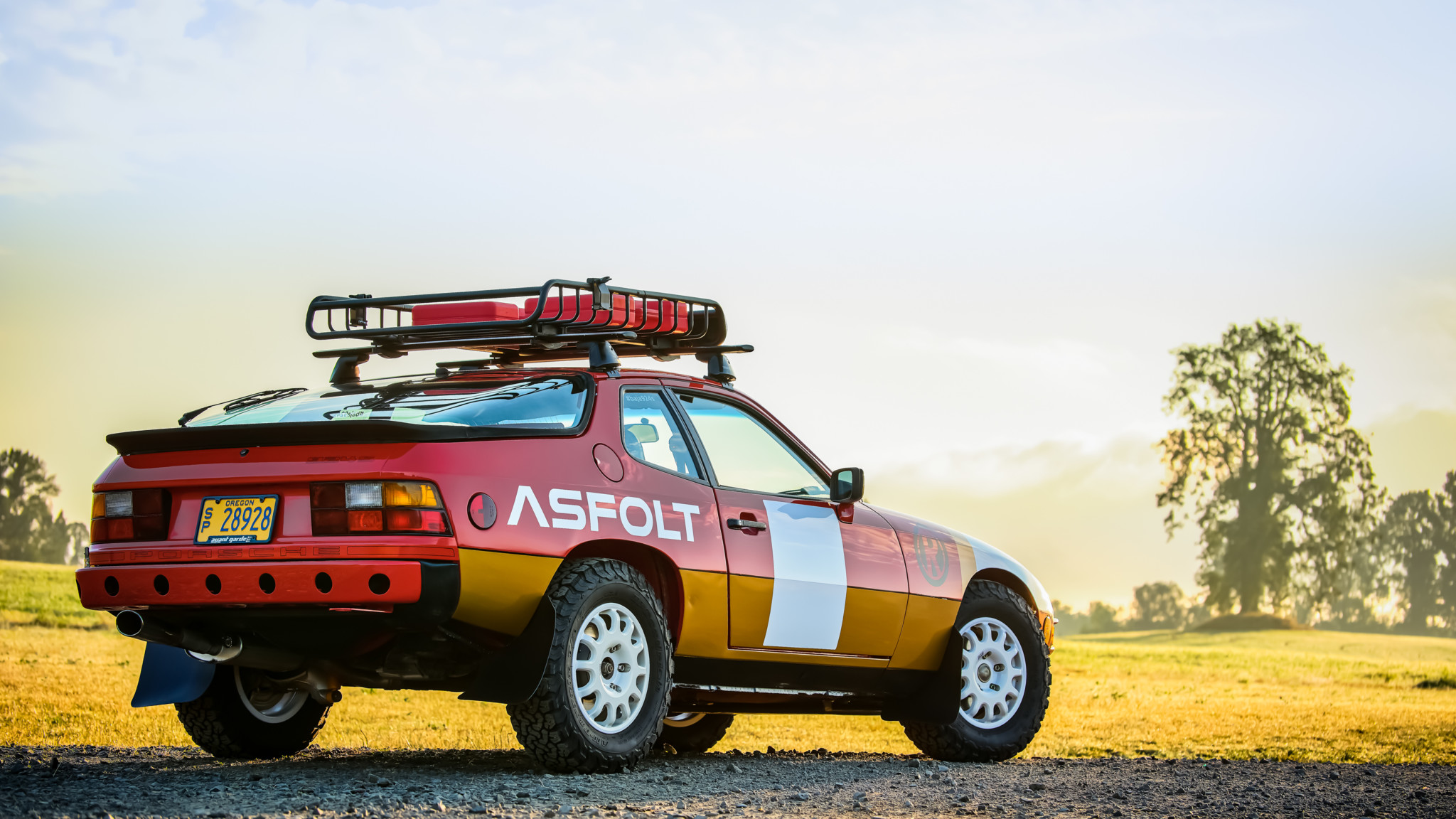 1987 Porsche 924S Baja Rally Car Is A Multi-Colored One-Off