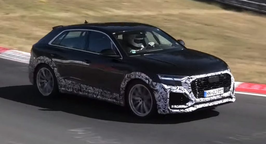  Audi RS Q8 On Its Way With High-Power, Twin-Turbo V8