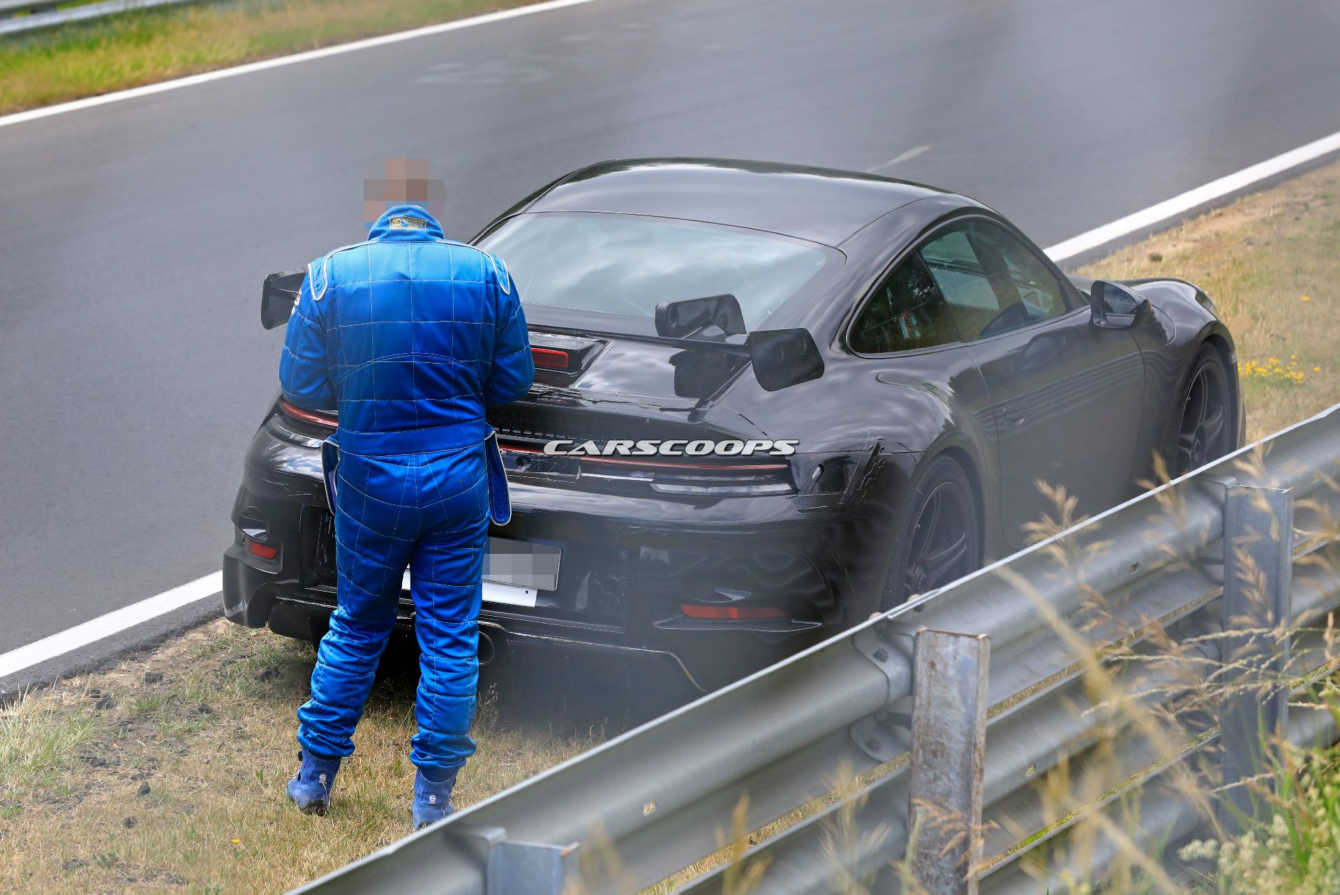 2020 Porsche 911 GT3 Test Car Breaks Down In The Middle Of A ‘Ring Session