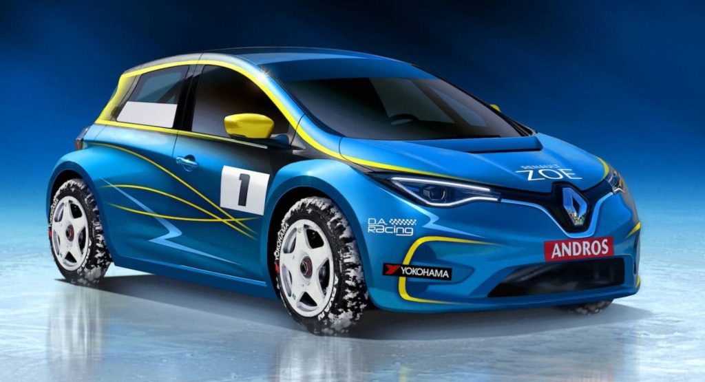  2020 Renault Zoe Going Ice Racing This Winter In EV-Only Andros Trophy