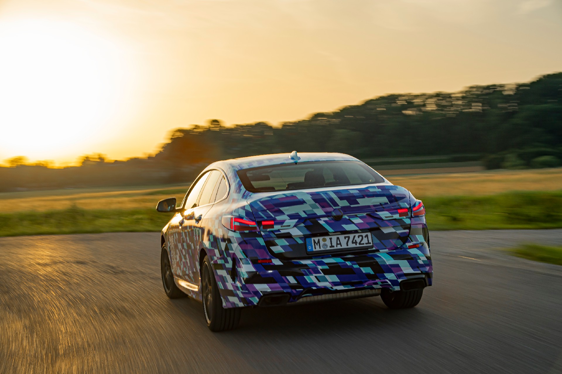 BMW Shows New 2-Series Gran Coupe With Colorful Camo