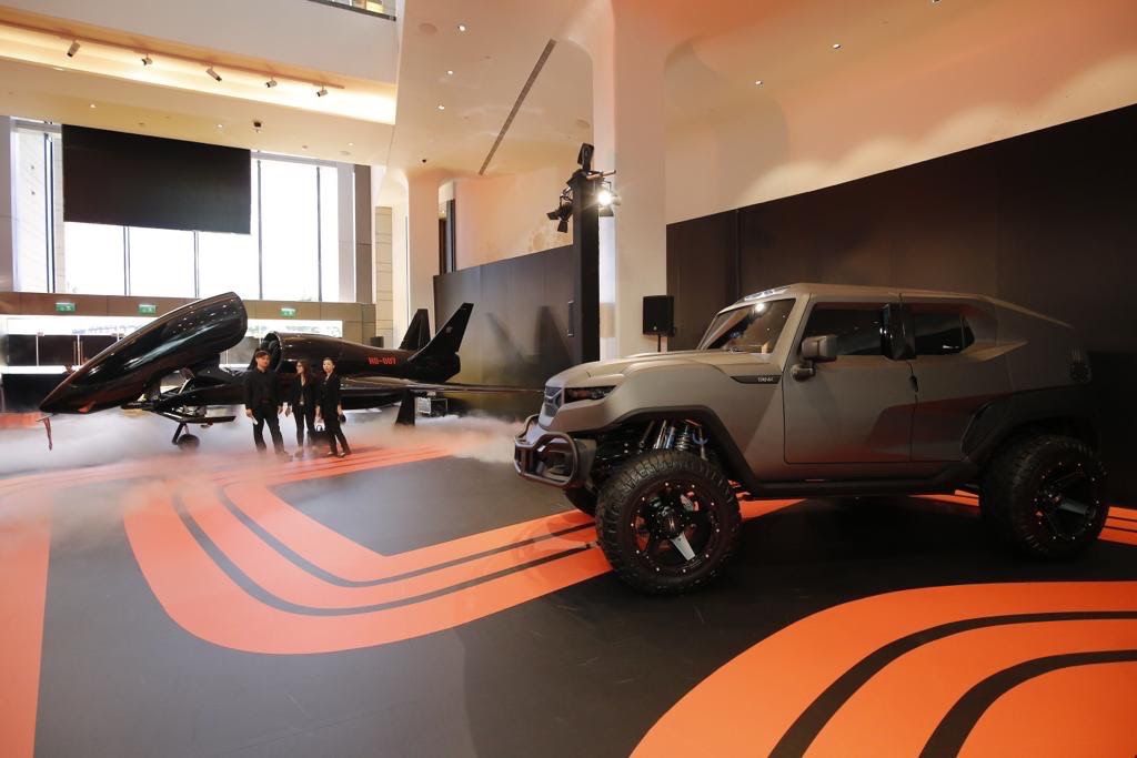 Rezvani Tank Lands in Macau Alongside Other Rare Machines