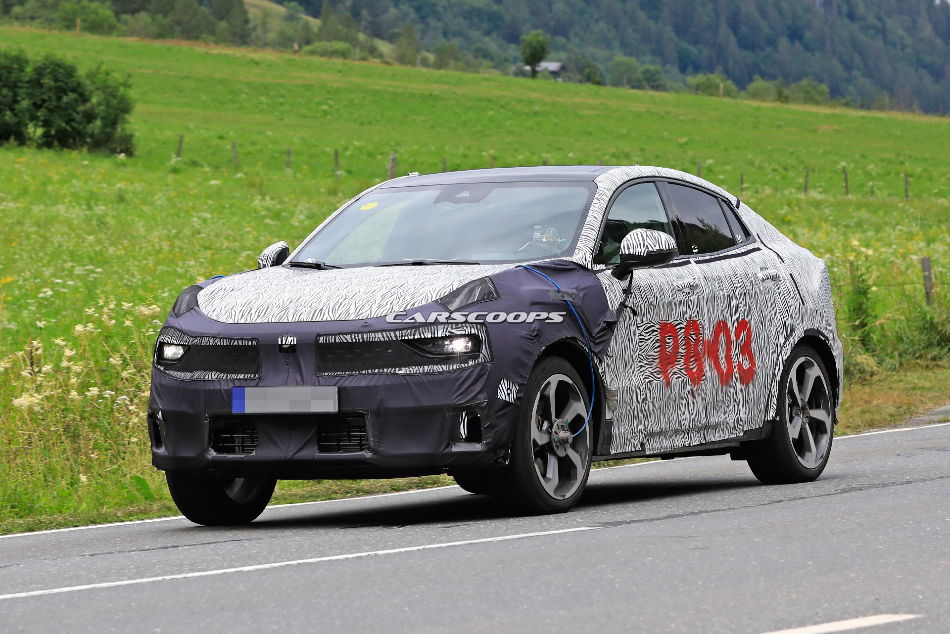 Lynk & Co 05 Loses Some Camo While Conducting Testing In The Alps
