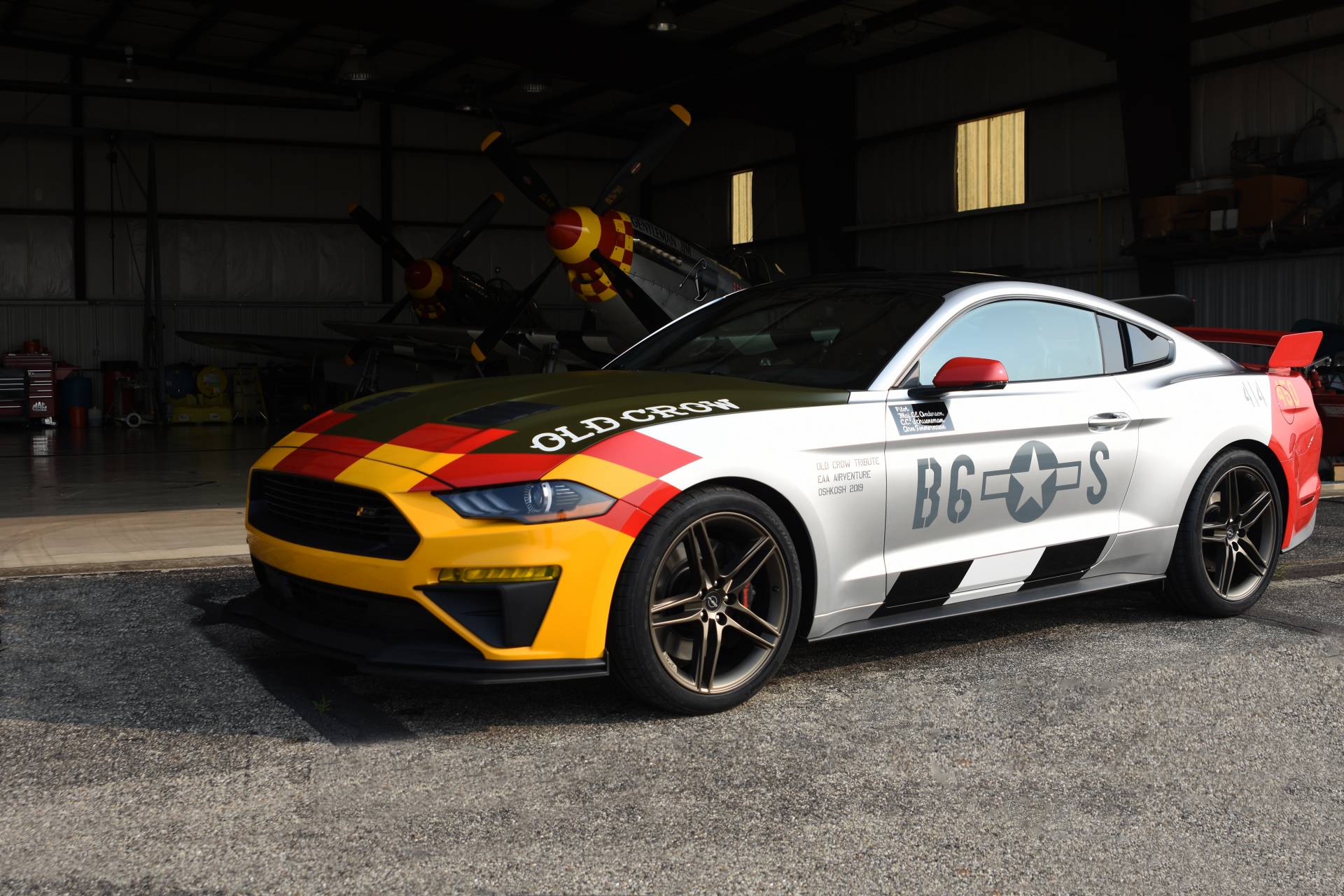 Roush Builds 710 HP 2019 Mustang GT ‘Old Crow’ One-Off For Charity