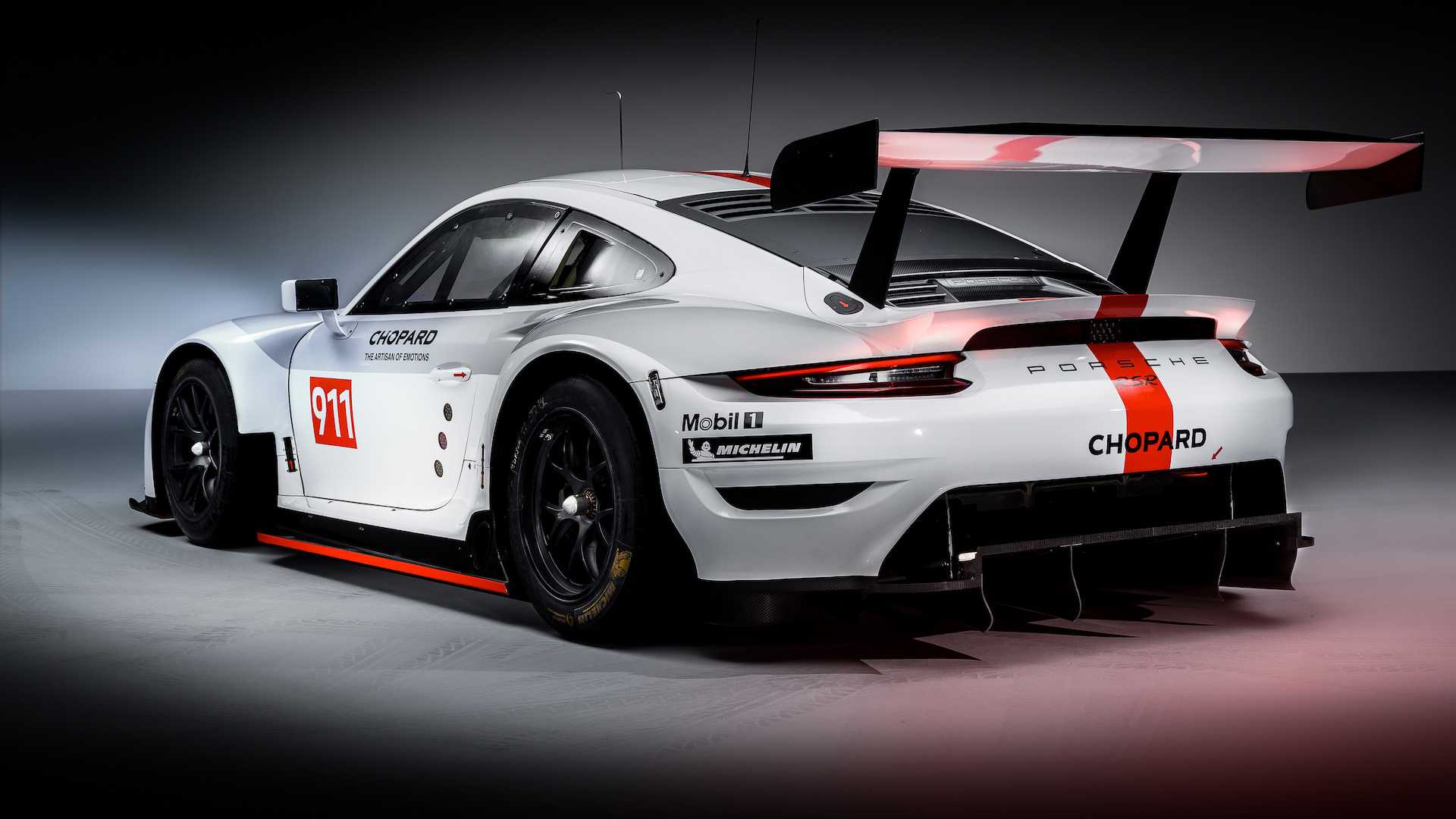 Porsche Unveils New 911 RSR GTE With 4.2-Liter Flat-Six