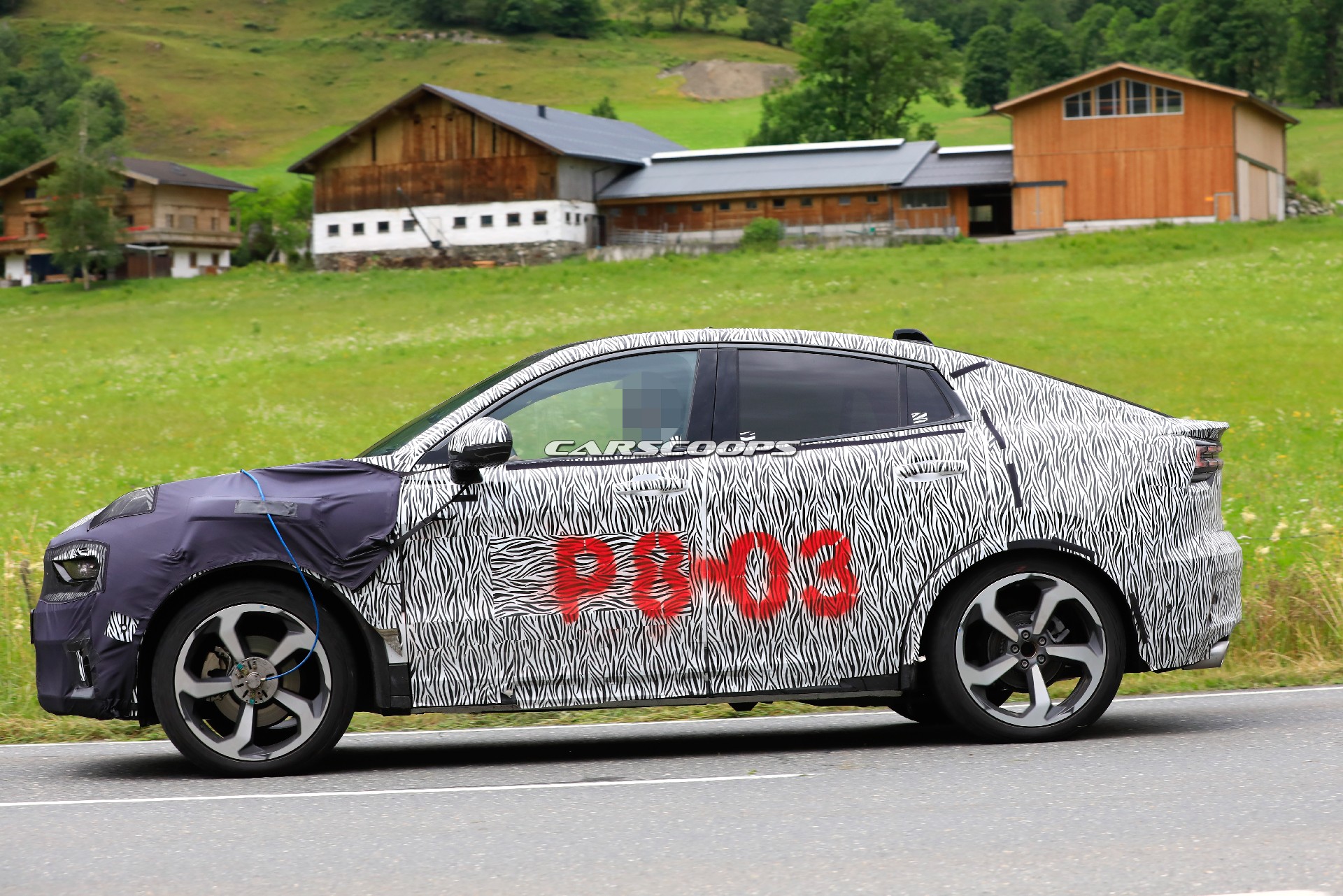 Lynk & Co 05 Loses Some Camo While Conducting Testing In The Alps
