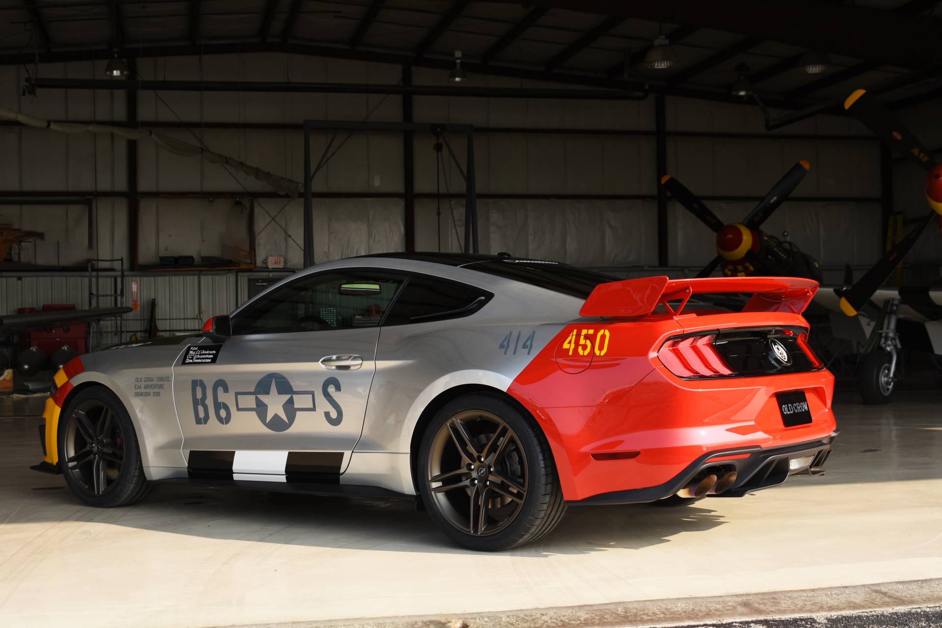 Roush Builds 710 HP 2019 Mustang GT ‘Old Crow’ One-Off For Charity