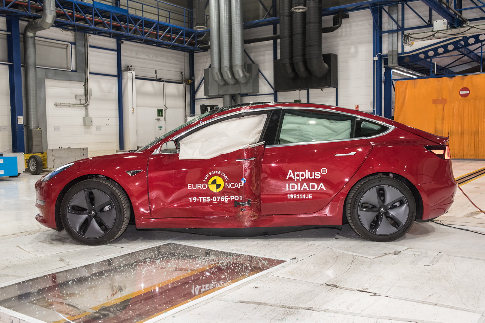Tesla Model 3 Gets Totaled By Euro NCAP, Emerges Victorious