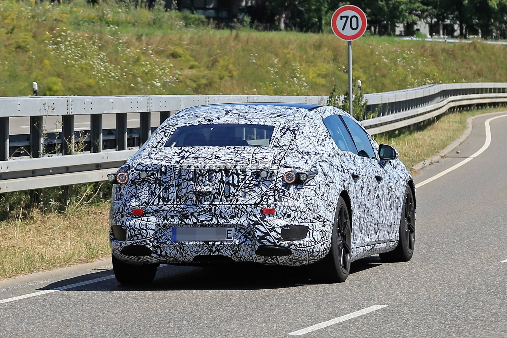 2021 Mercedes EQS Electric Flagship Shows Production Body, Should Porsche Taycan Worry?