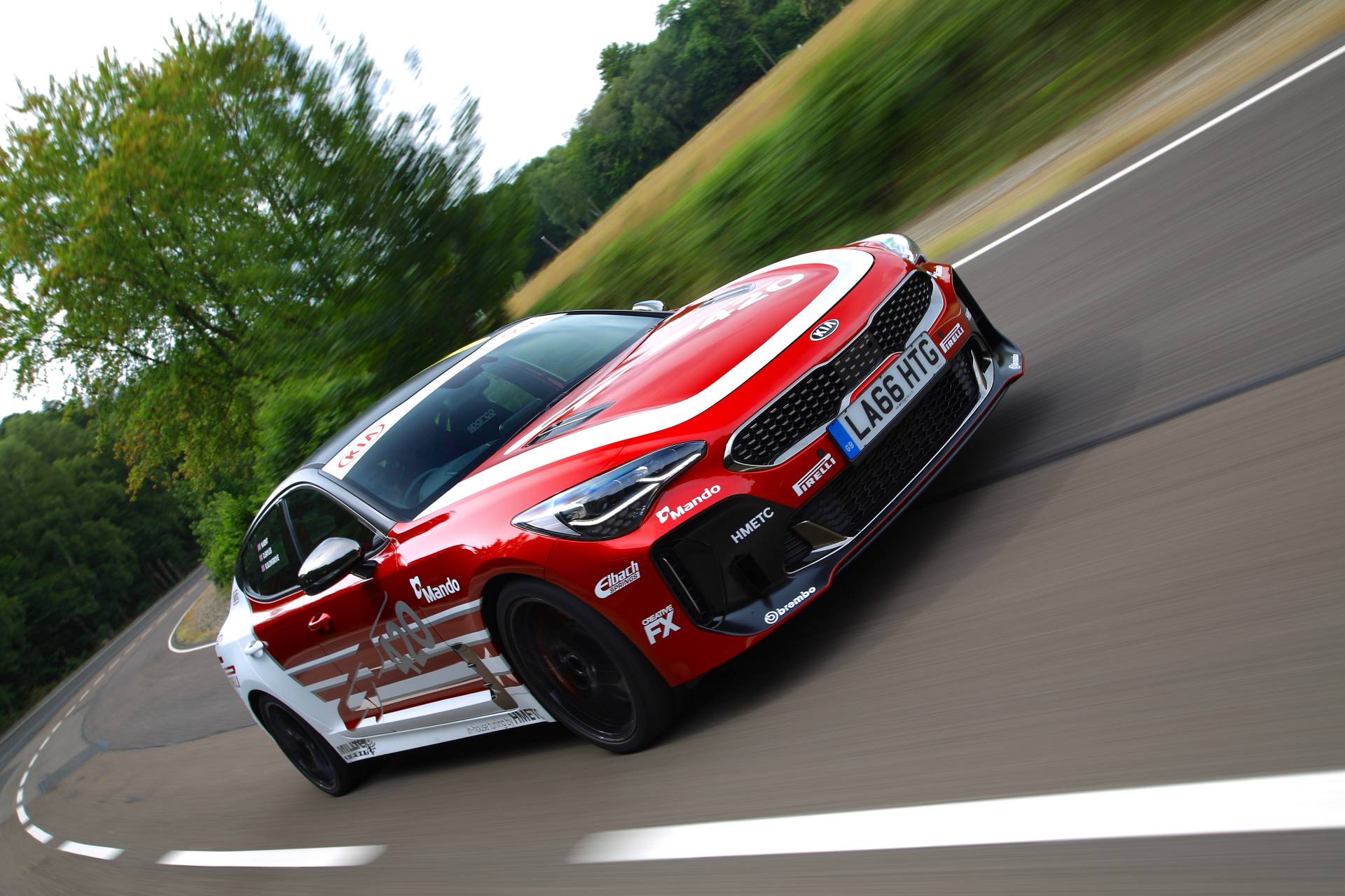 Kia Creates A 422 HP Stinger GT420 “Track Day Monster” After Saving It From The Crusher