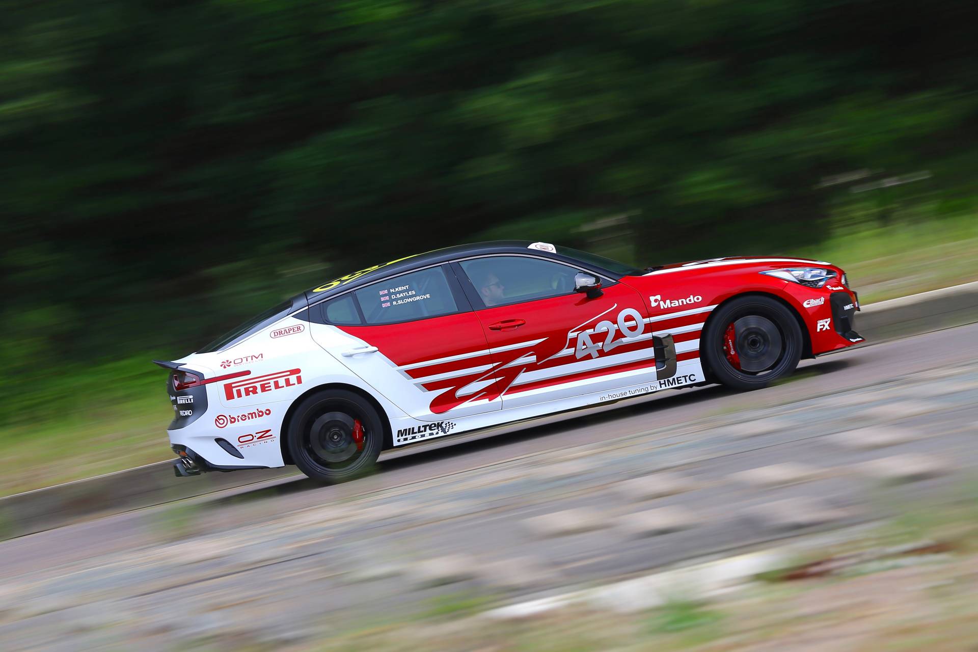 Kia Creates A 422 HP Stinger GT420 “Track Day Monster” After Saving It From The Crusher