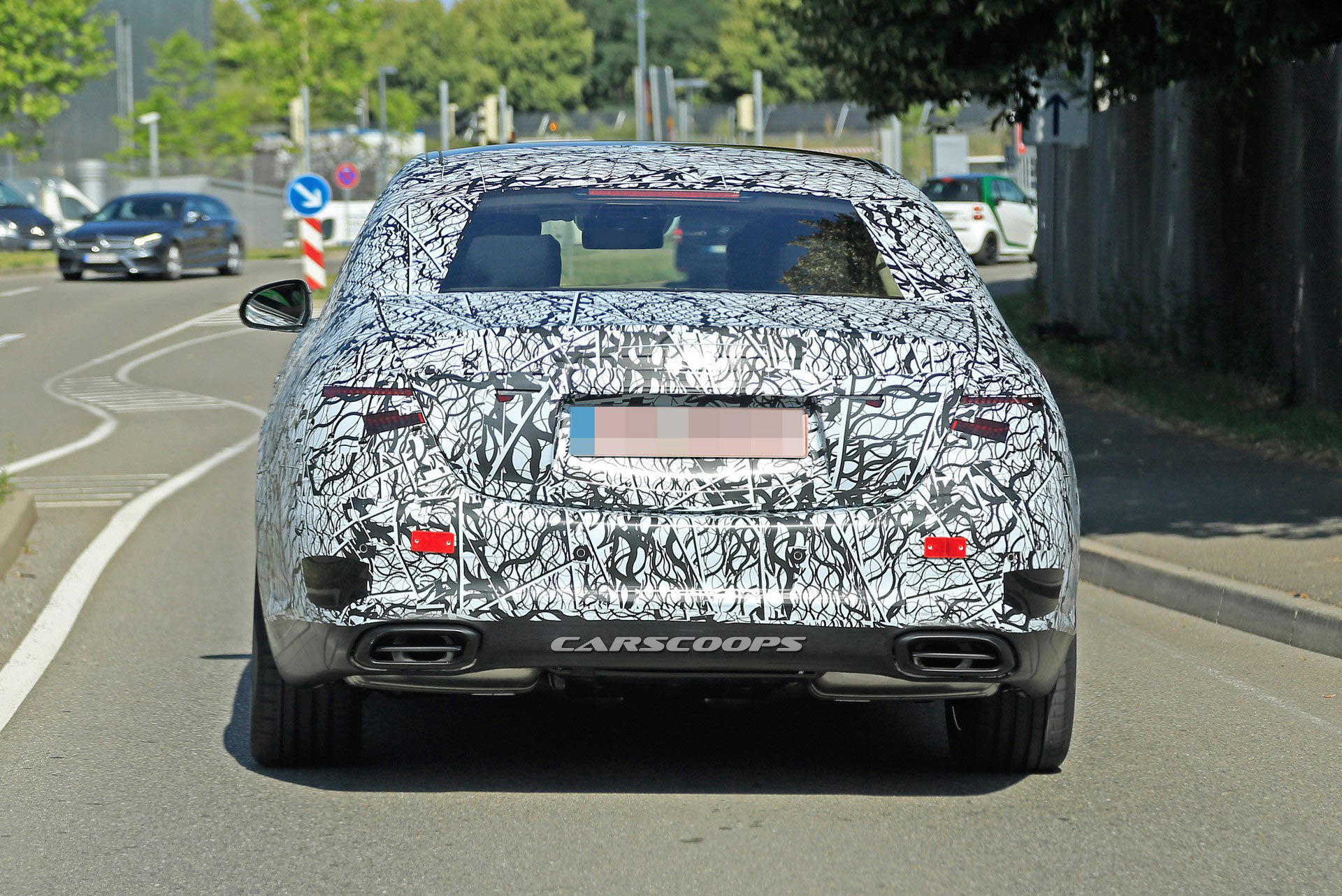 2020 Mercedes-Maybach S-Class Flaunts Its Supersized Body In New Spy Photos