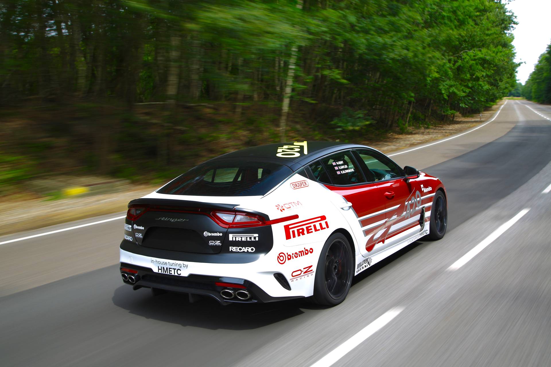 Kia Creates A 422 HP Stinger GT420 “Track Day Monster” After Saving It From The Crusher