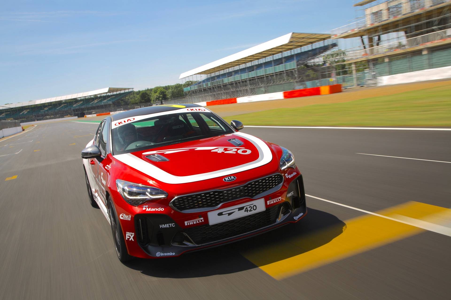 Kia Creates A 422 HP Stinger GT420 “Track Day Monster” After Saving It From The Crusher