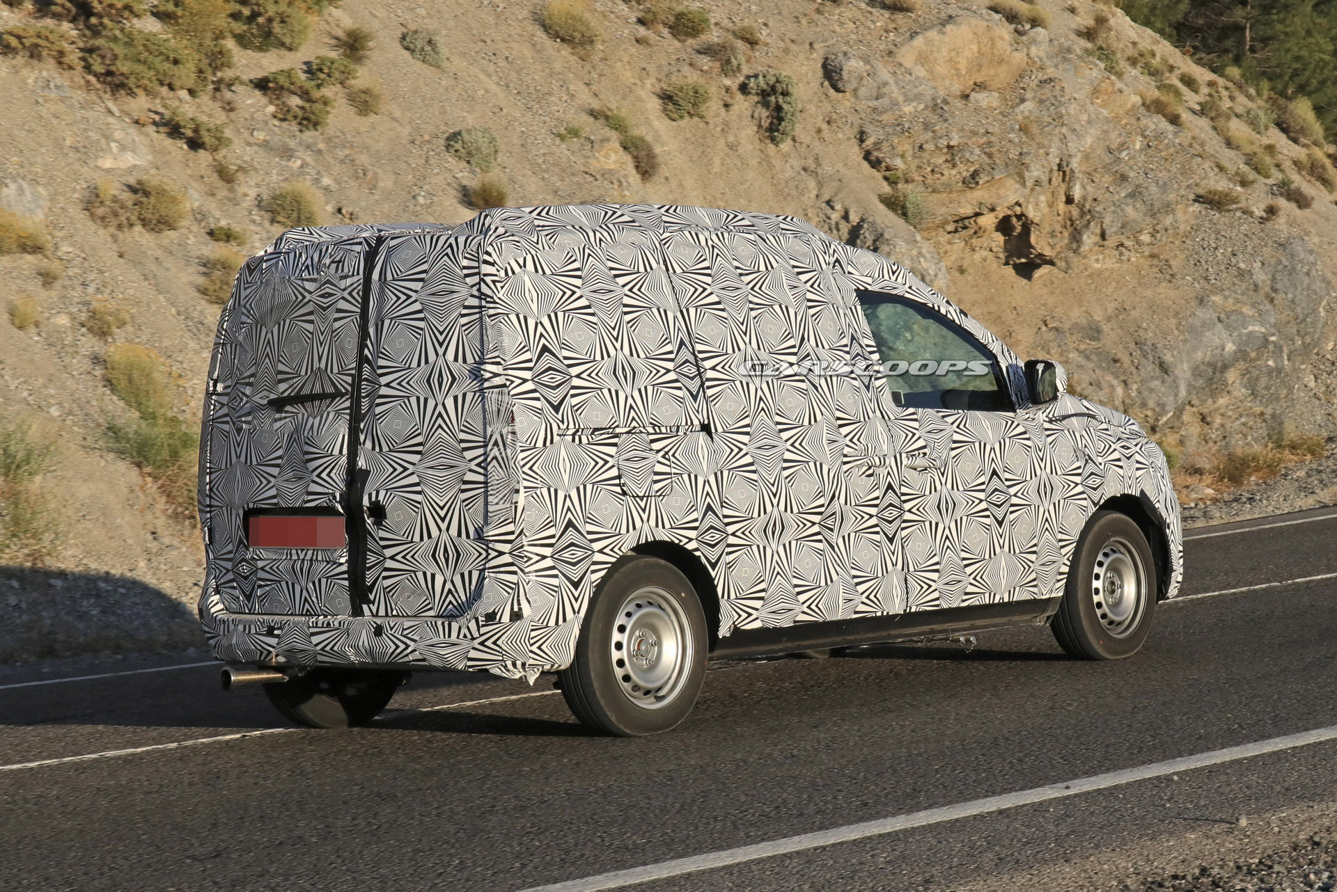 All-New Dacia Dokker Spotted Testing Alongside Current Model