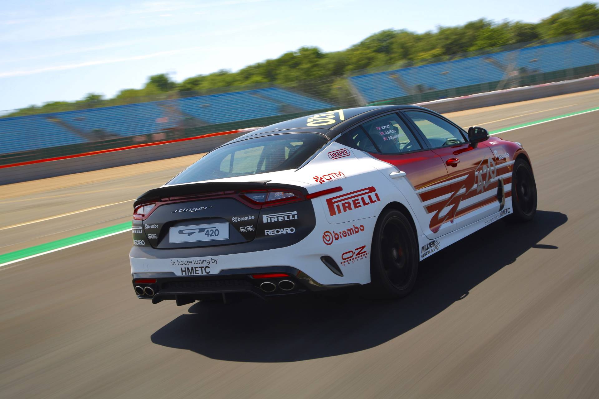 Kia Creates A 422 HP Stinger GT420 “Track Day Monster” After Saving It From The Crusher