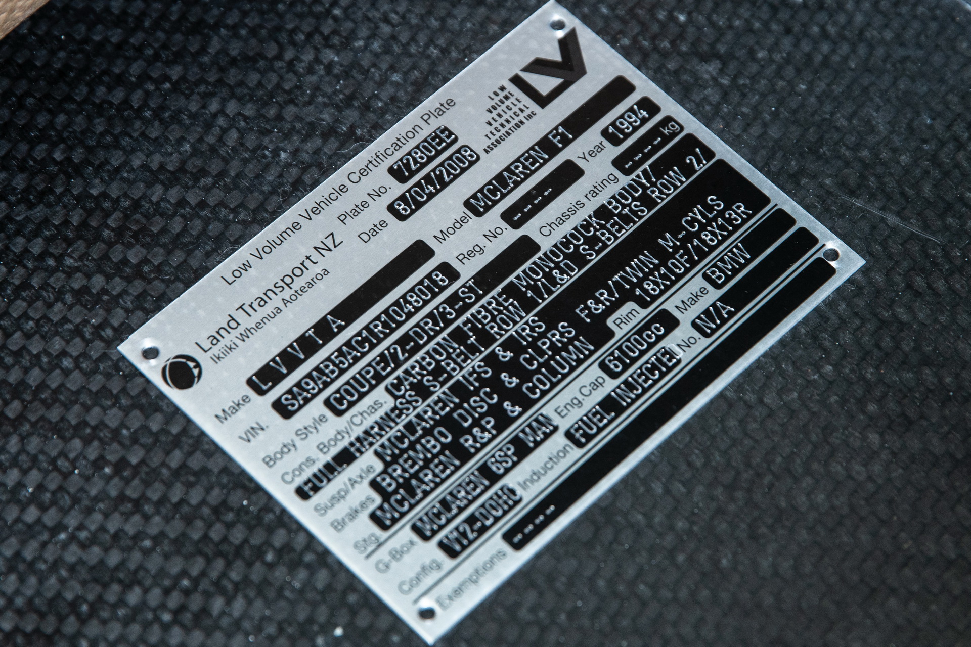 McLaren F1 LM-Spec Sets New Record As It Sells For Nearly $20 Million