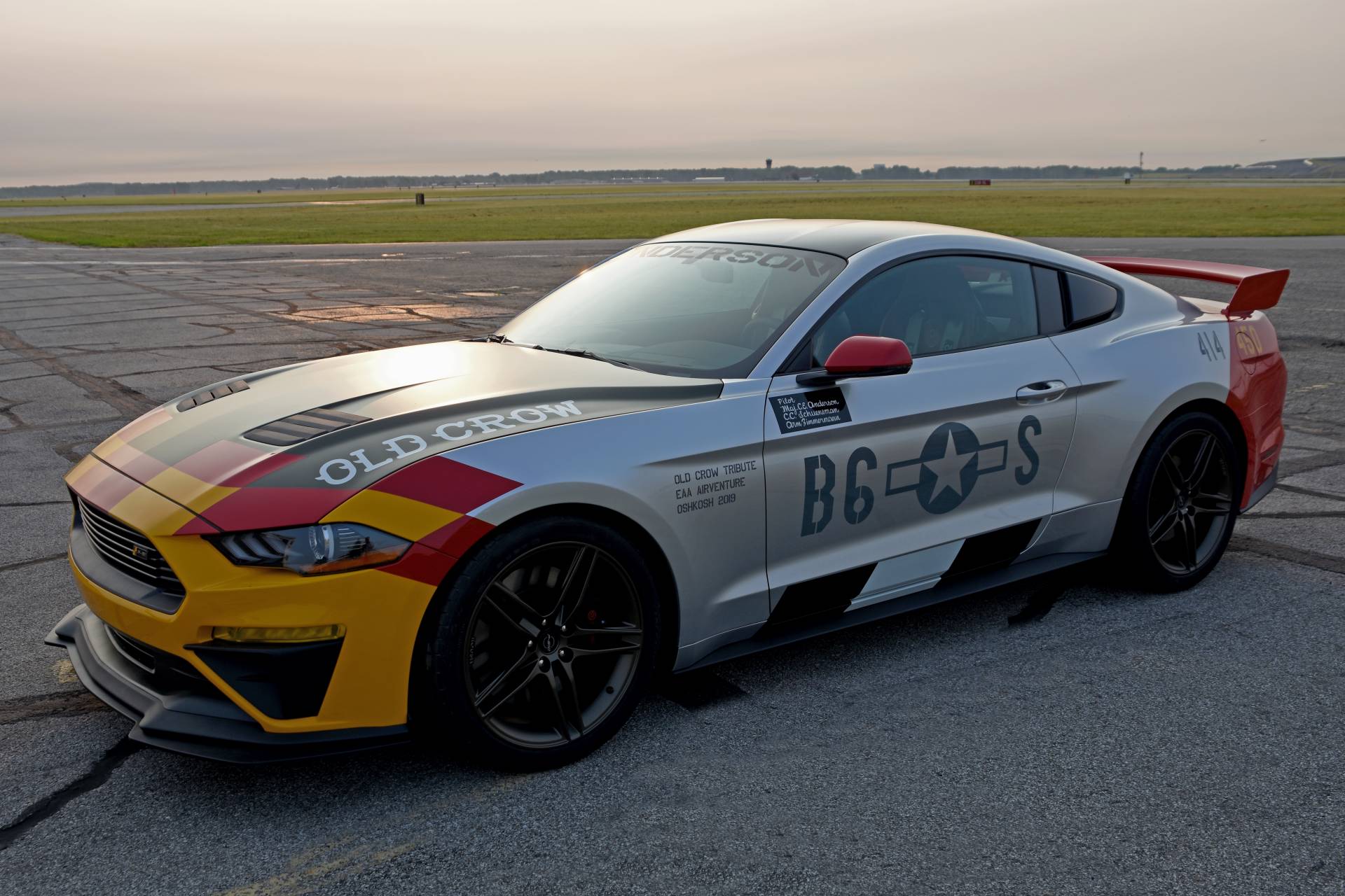 Roush Builds 710 HP 2019 Mustang GT ‘Old Crow’ One-Off For Charity