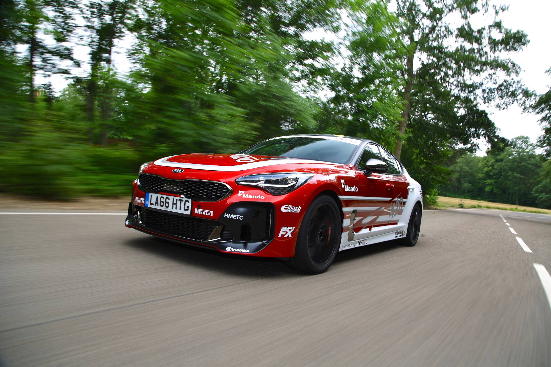 Kia Creates A 422 HP Stinger GT420 “Track Day Monster” After Saving It From The Crusher