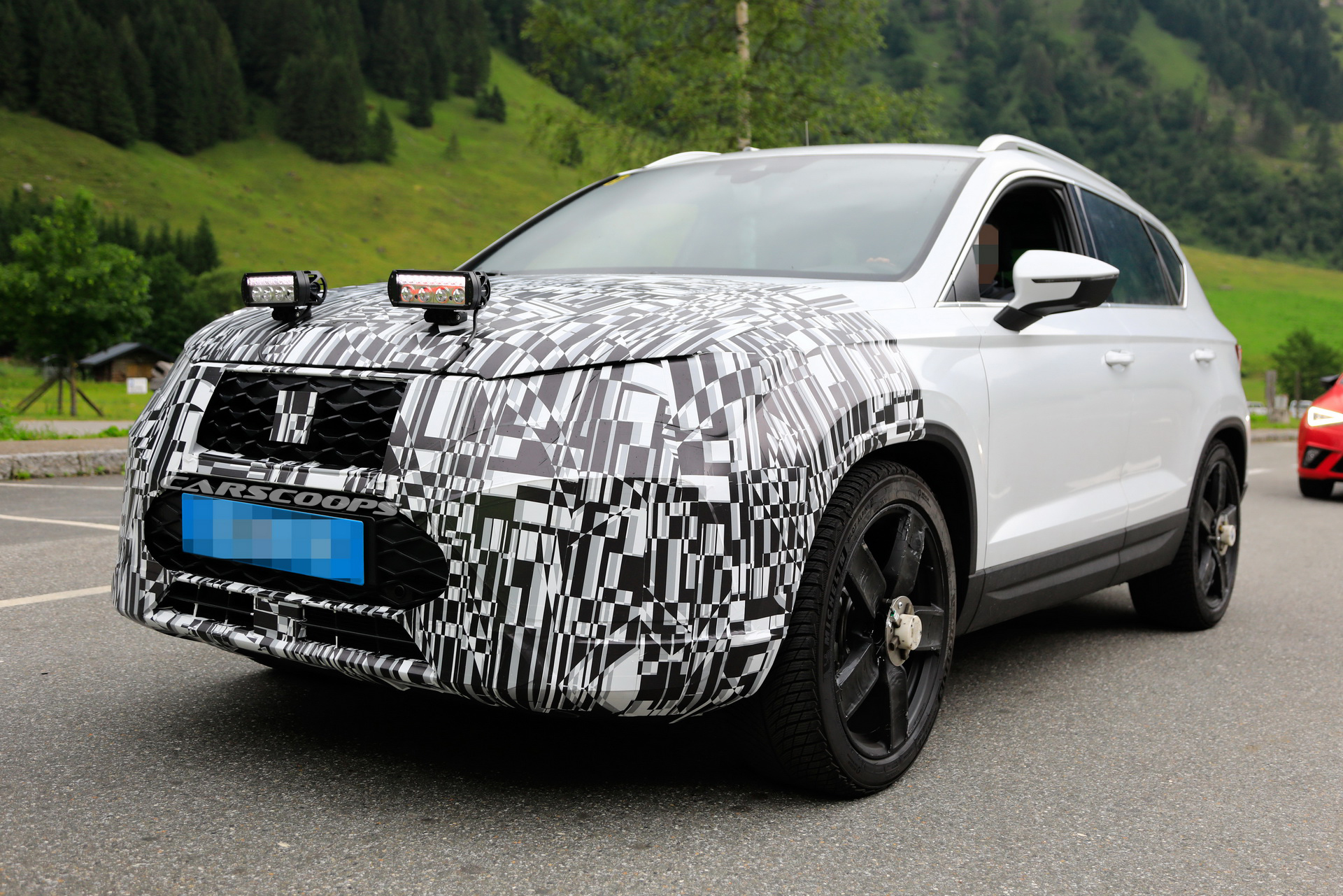 2020 Seat Ateca Facelift Makes Its Spy Debut Hiding A Subtle Design Refresh
