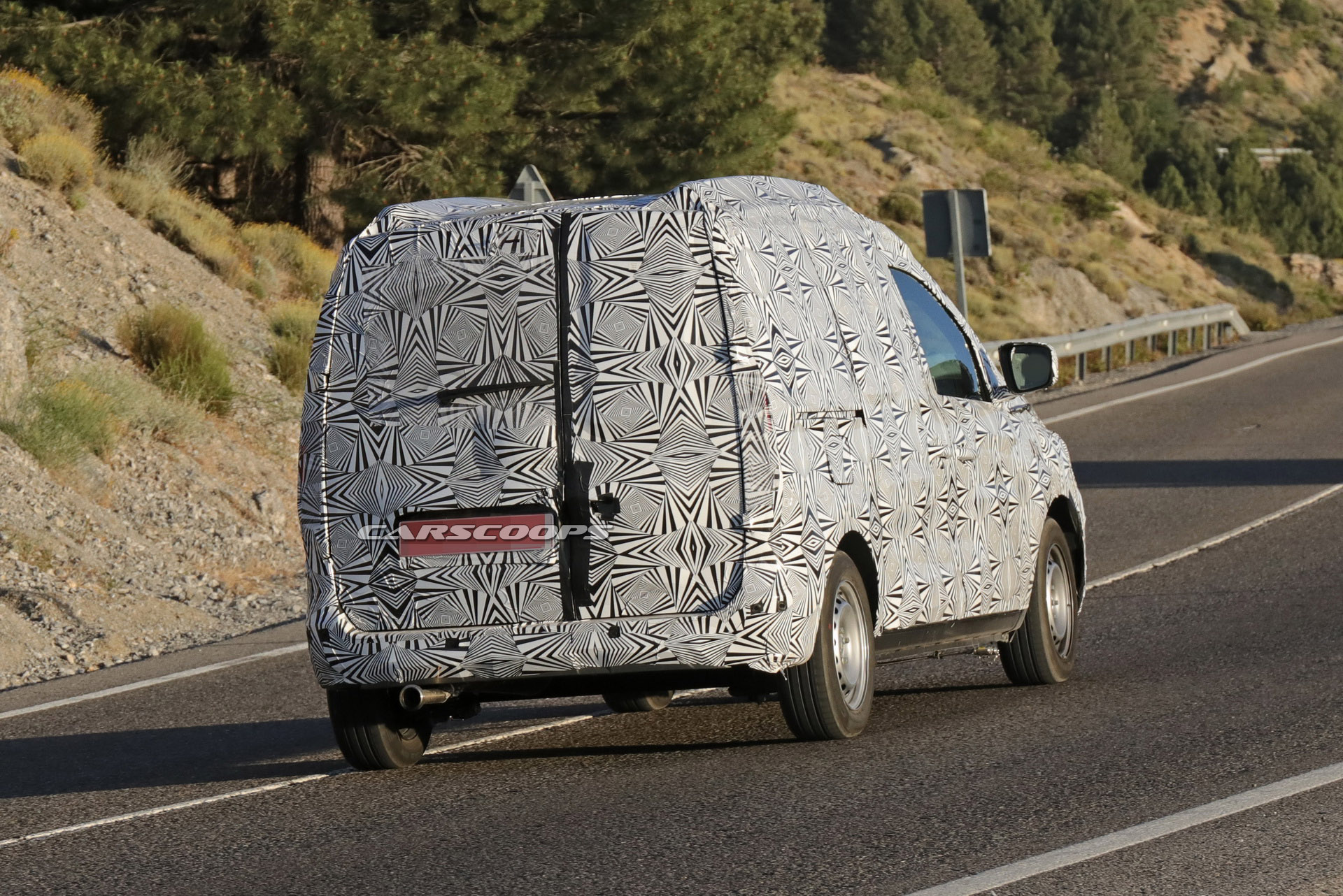 All-New Dacia Dokker Spotted Testing Alongside Current Model