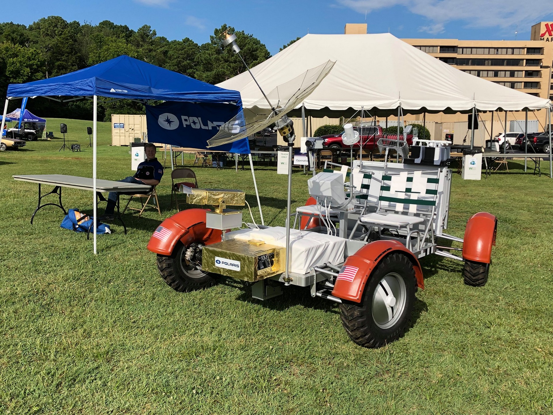 Polaris Builds Lunar Rover Replica To Celebrate 50th Anniversary Of Apollo 11 Moon Landing