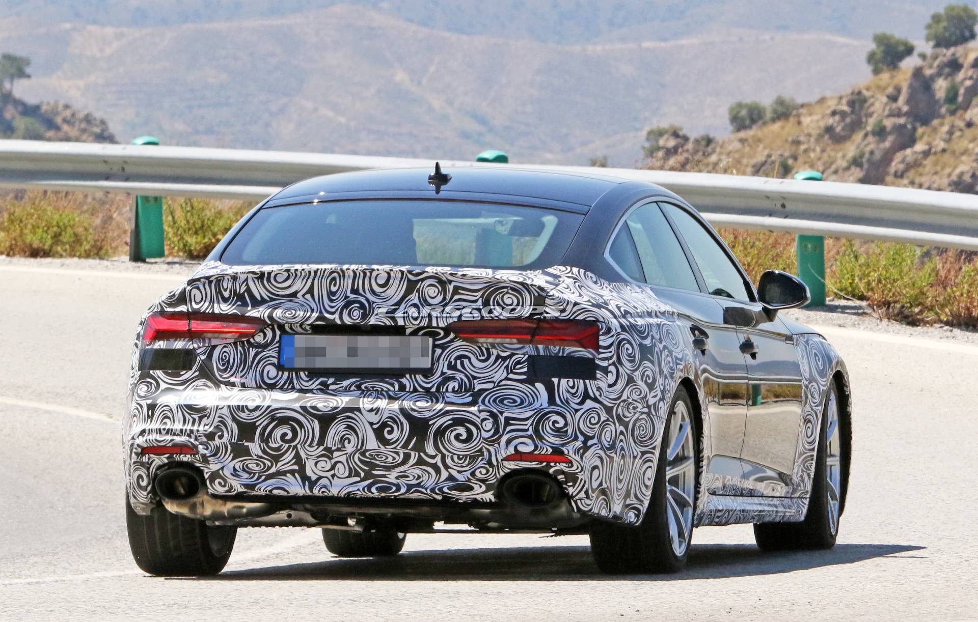 Audi Sport Wastes No Time As Facelifted RS5 Sportback Begins Testing