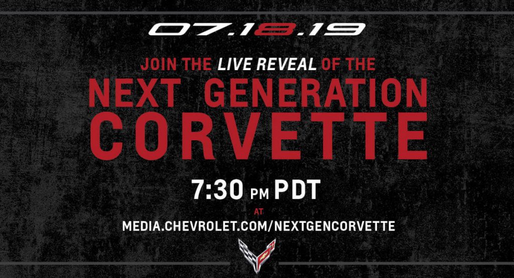  GM To Livestream 2020 Corvette C8 Reveal On July 18 At 7:30PM PDT