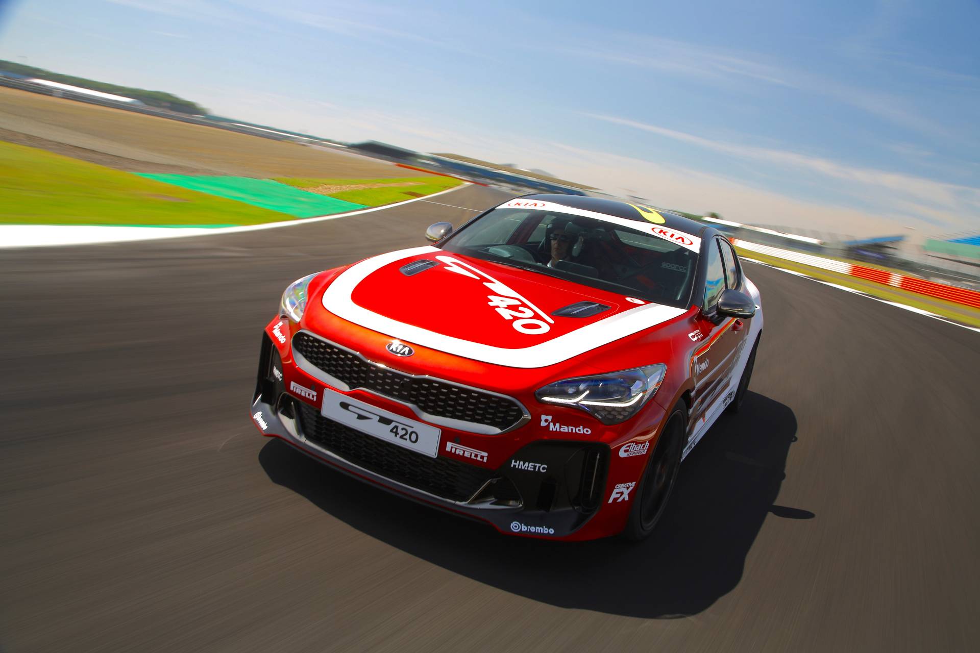 Kia Creates A 422 HP Stinger GT420 “Track Day Monster” After Saving It From The Crusher