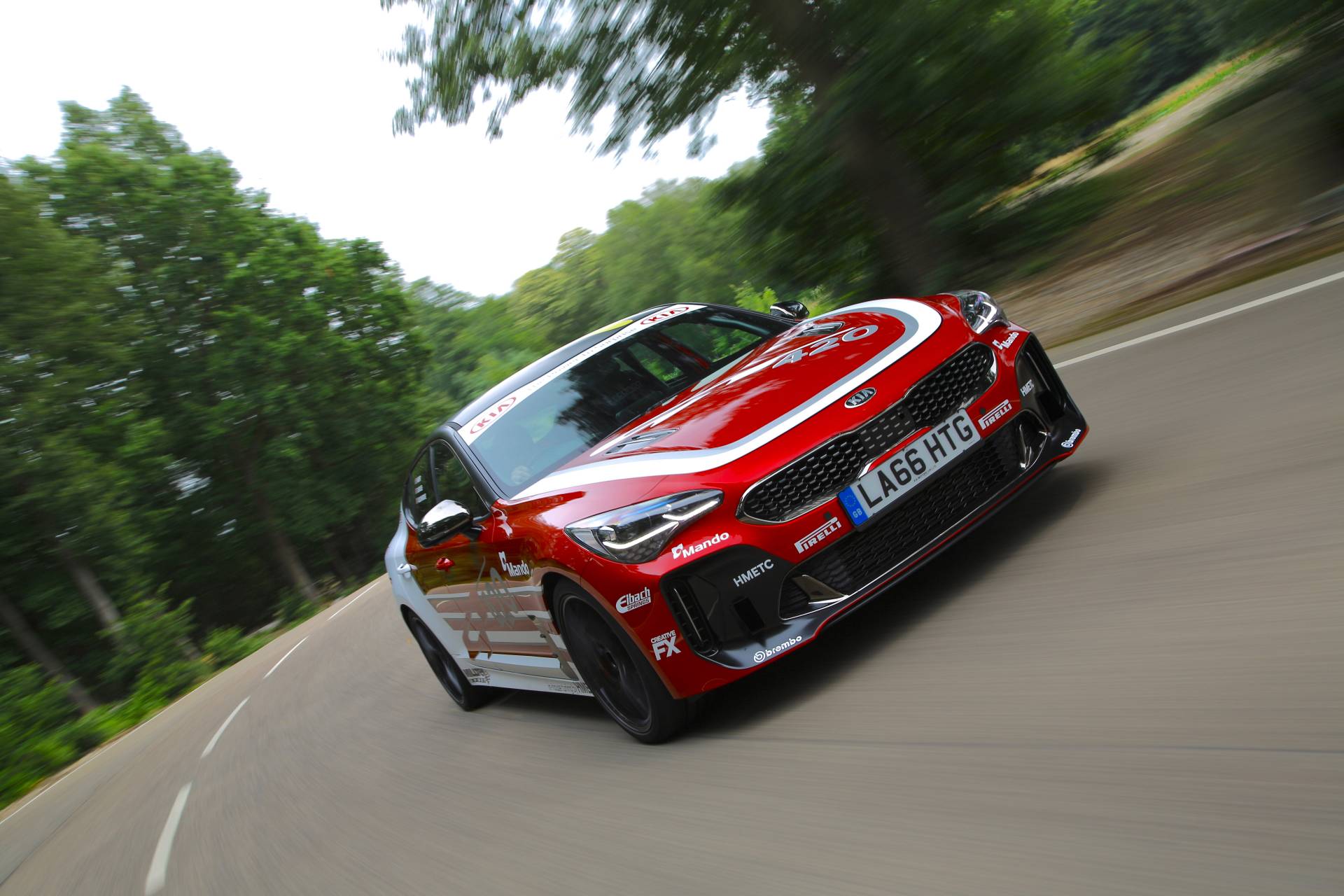 Kia Creates A 422 HP Stinger GT420 “Track Day Monster” After Saving It From The Crusher
