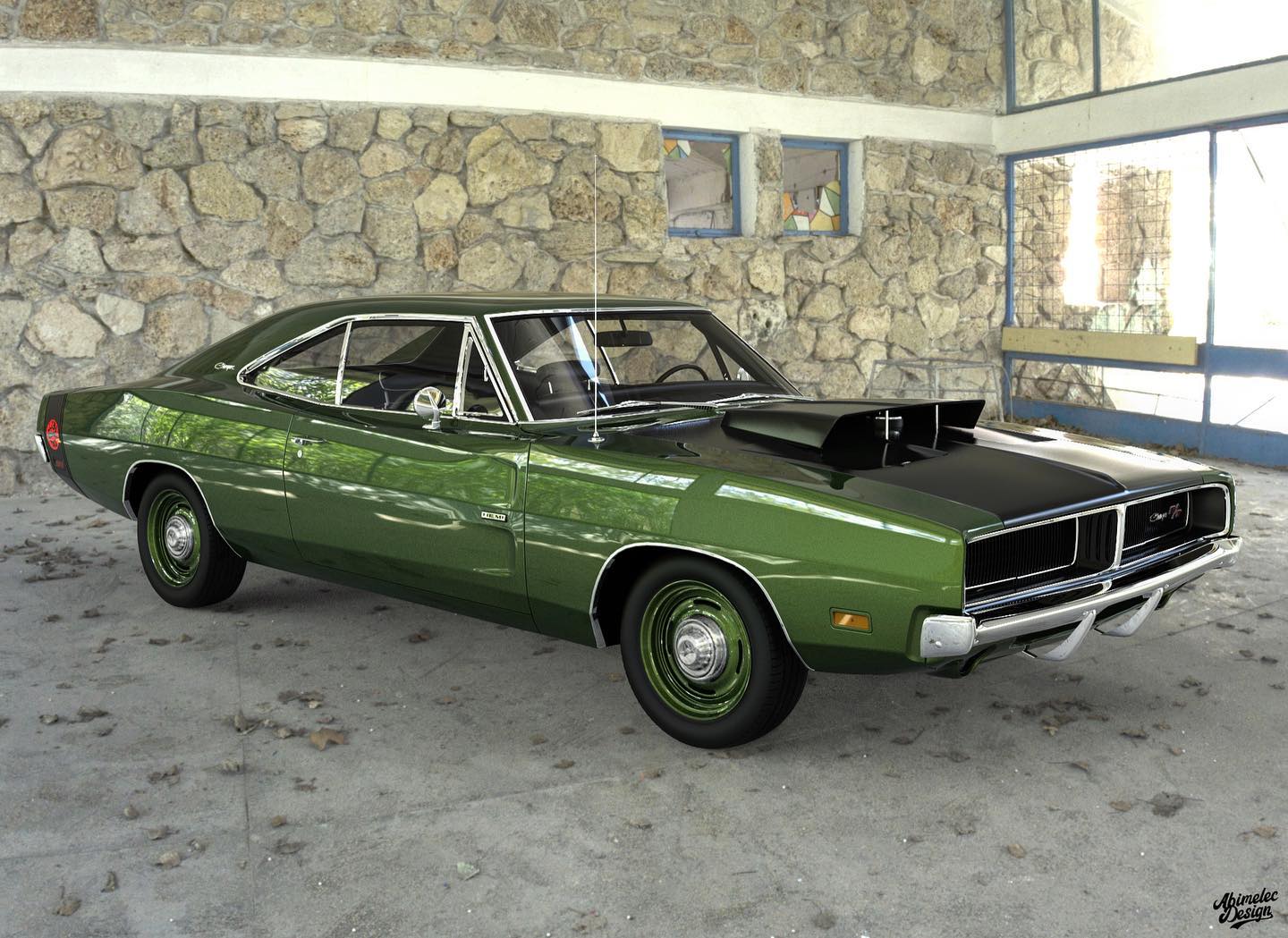 Wouldn’t It Be Awesome If Dodge Made A Charger Hellcat Back In 1969?