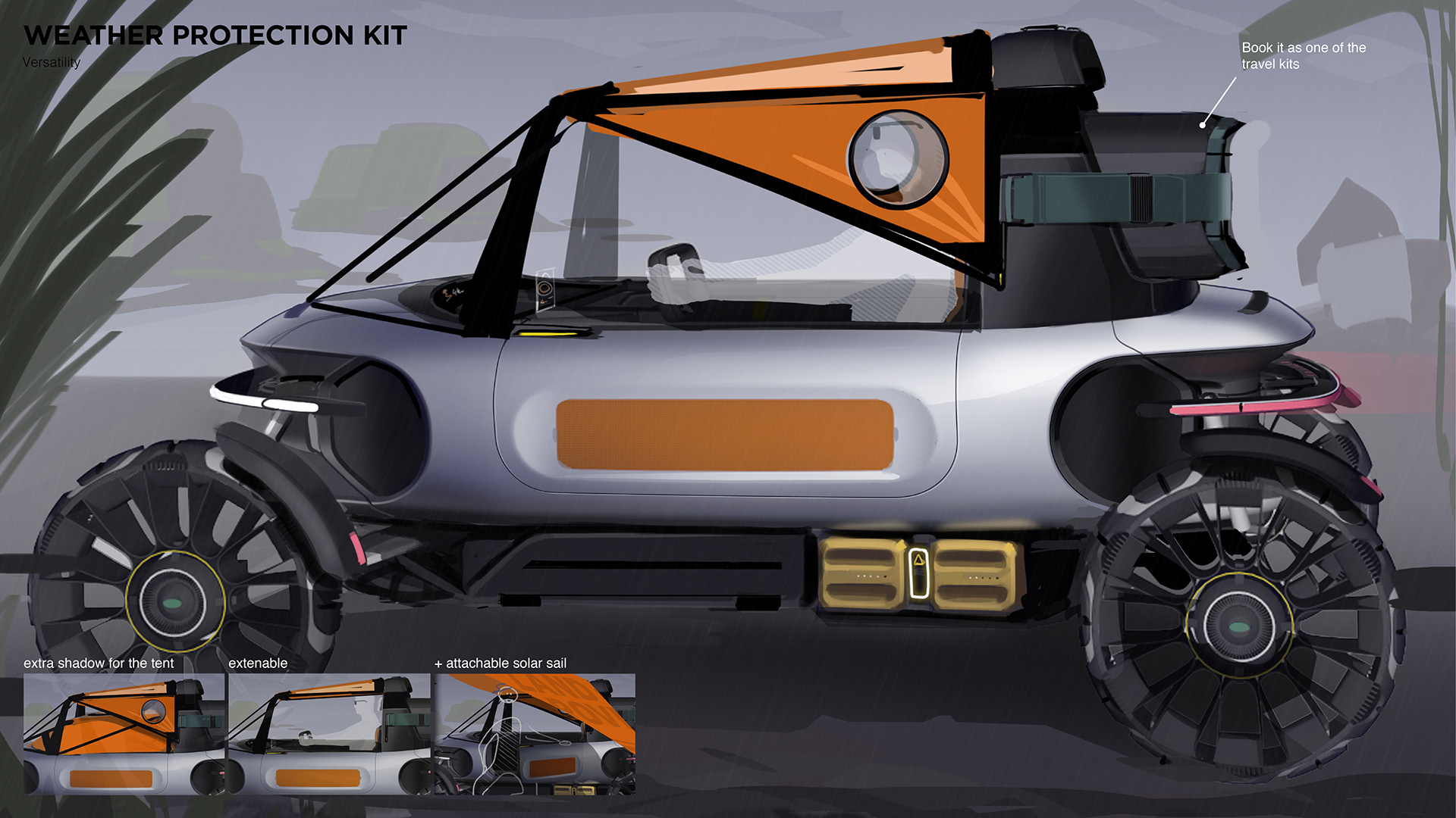 Land Rover Back Packer Concept Is A Lunar Rover For Earth