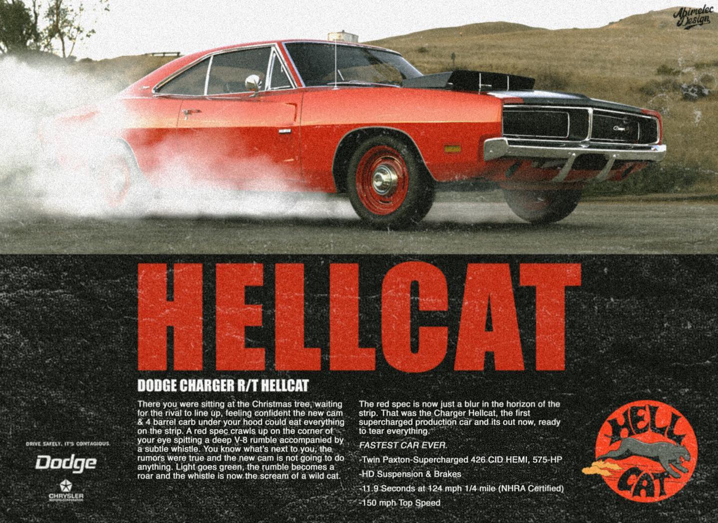 Wouldn’t It Be Awesome If Dodge Made A Charger Hellcat Back In 1969?