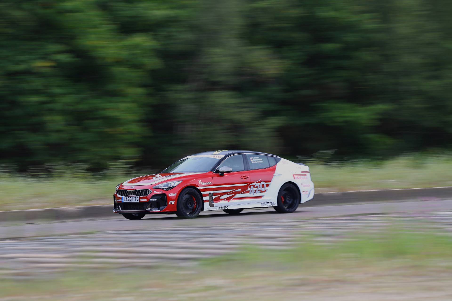 Kia Creates A 422 HP Stinger GT420 “Track Day Monster” After Saving It From The Crusher
