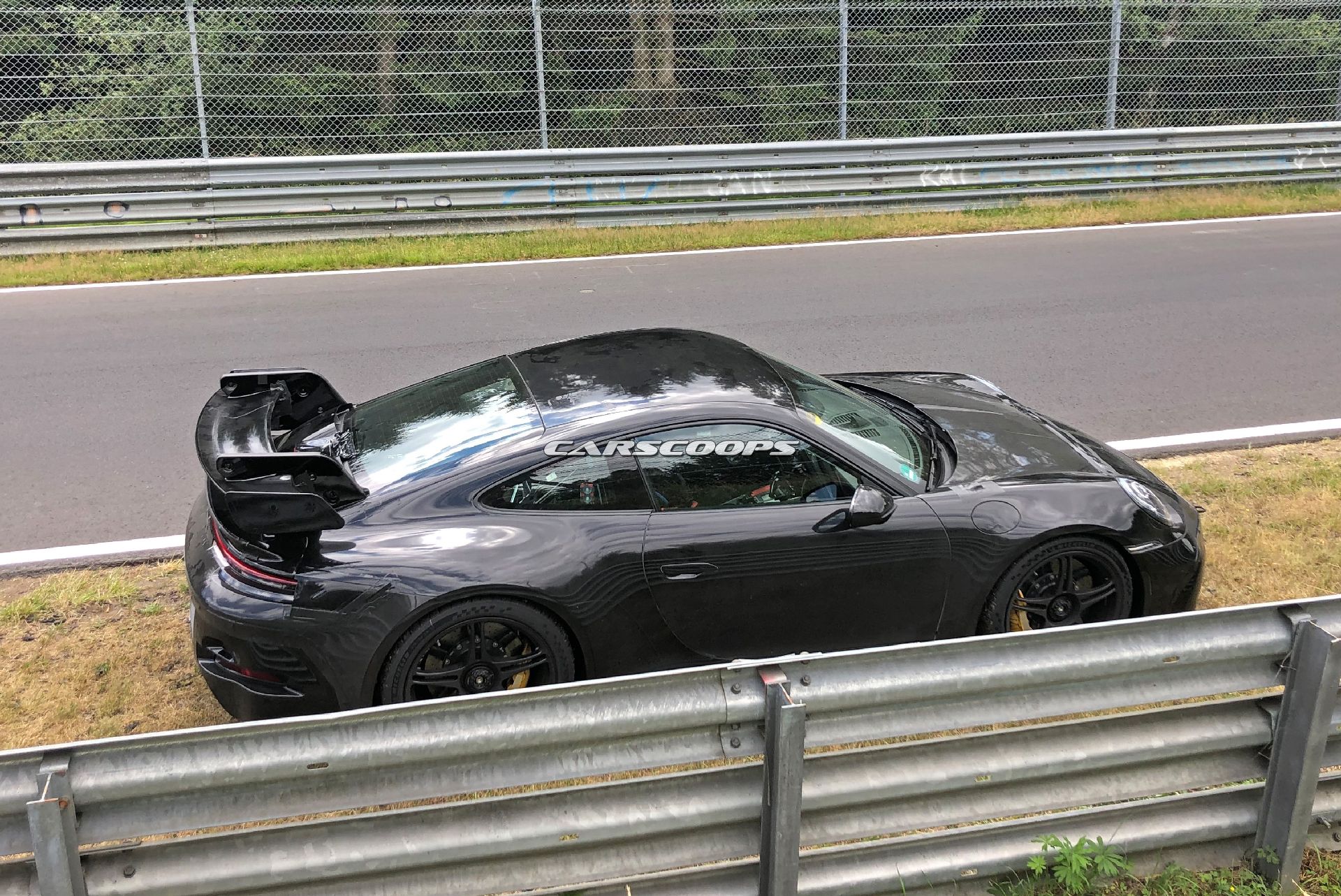 2020 Porsche 911 GT3 Test Car Breaks Down In The Middle Of A ‘Ring Session