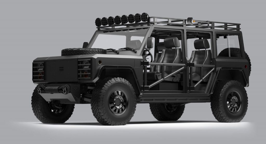  Bollinger Could Sell Its Electric Truck With These Wrangler-Esque Mods