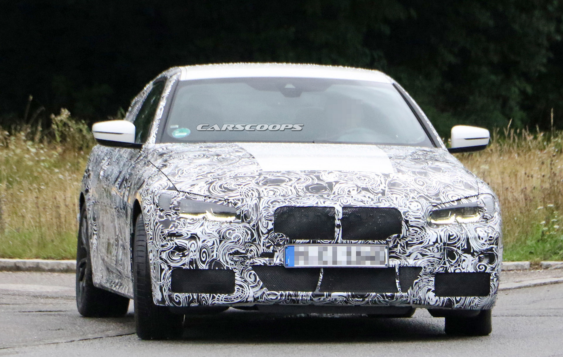 2020 BMW 4-Series Coupe Steps Off Transport Truck And Onto The Road