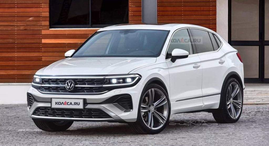 2022 VW Tiguan Imagined As A Crossover Coupe, Because Why Not?
