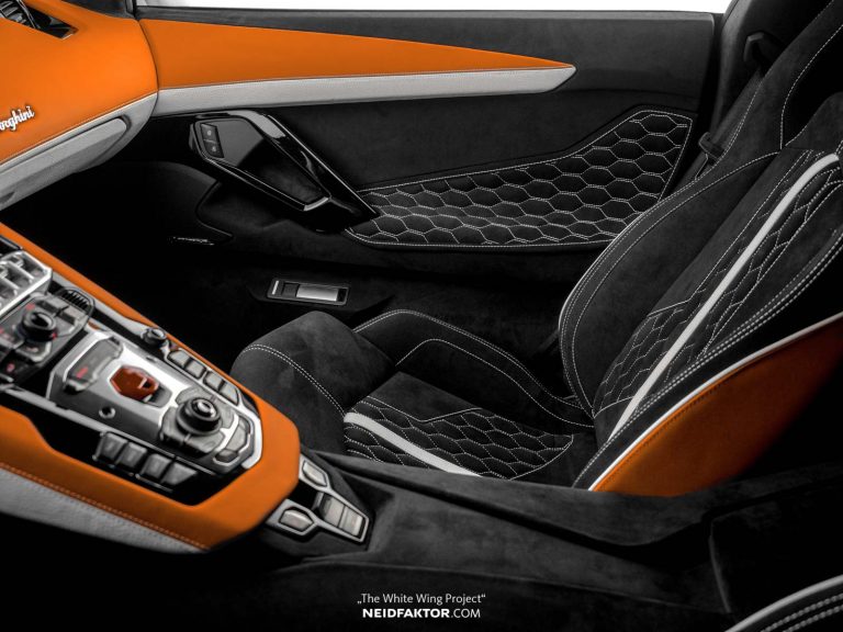 Lamborghini Aventador Cabin Made Even More Special With $40K Custom Trim