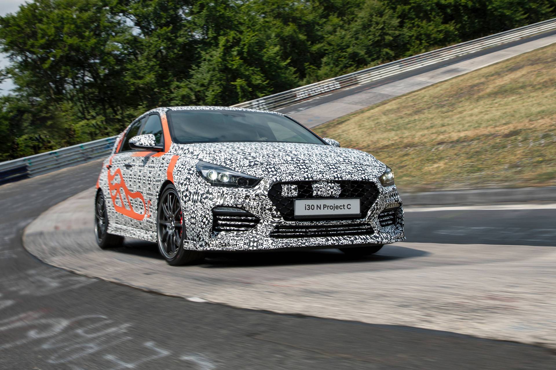 Hyundai i30 N Project C Lightweight Special Rushing To Frankfurt